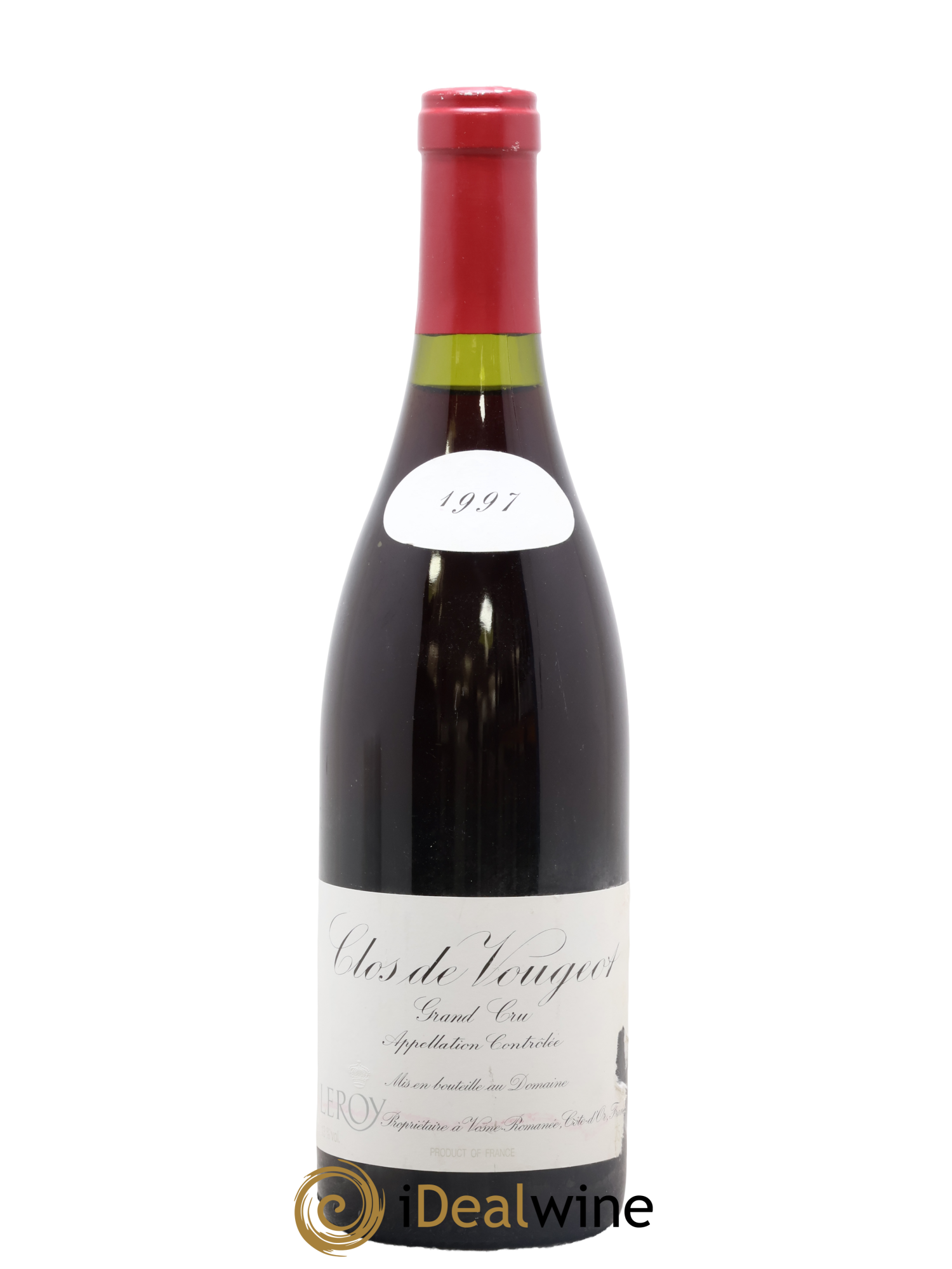 Clos de Vougeot Grand Cru Leroy (Domaine) 1997 - Posten von 1 Flasche - 0