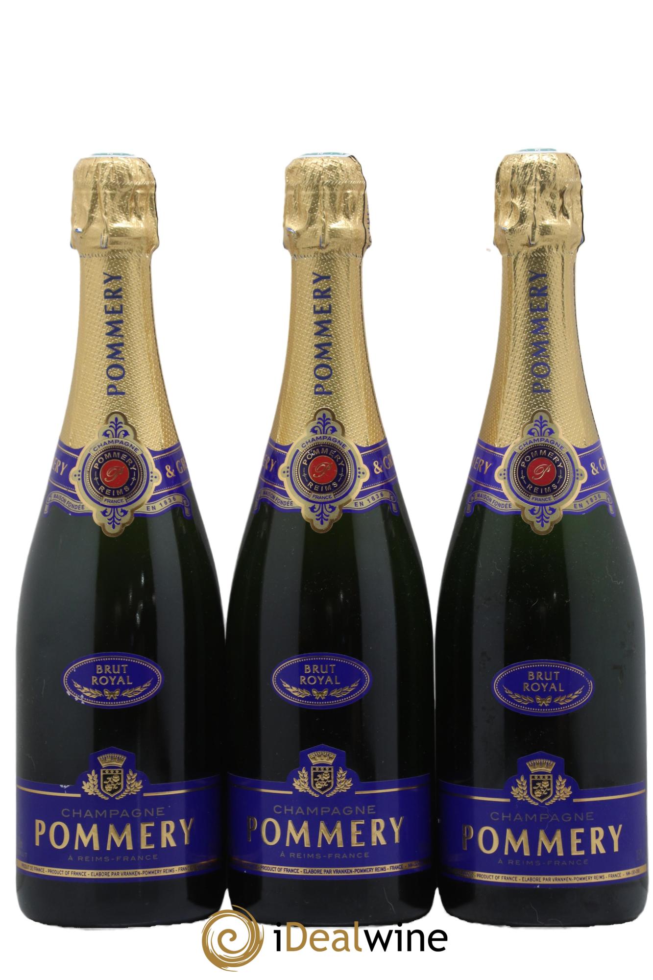 Brut Pommery - Posten von 3 Flaschen - 0