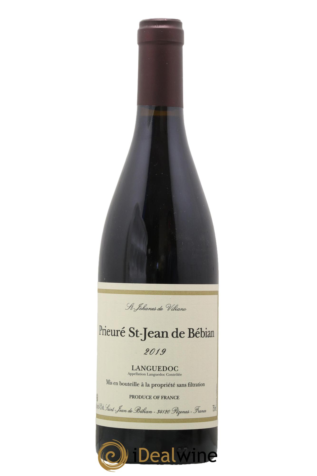 Languedoc Prieuré St-Jean de Bébian 2019 - Lot de 1 bouteille - 0