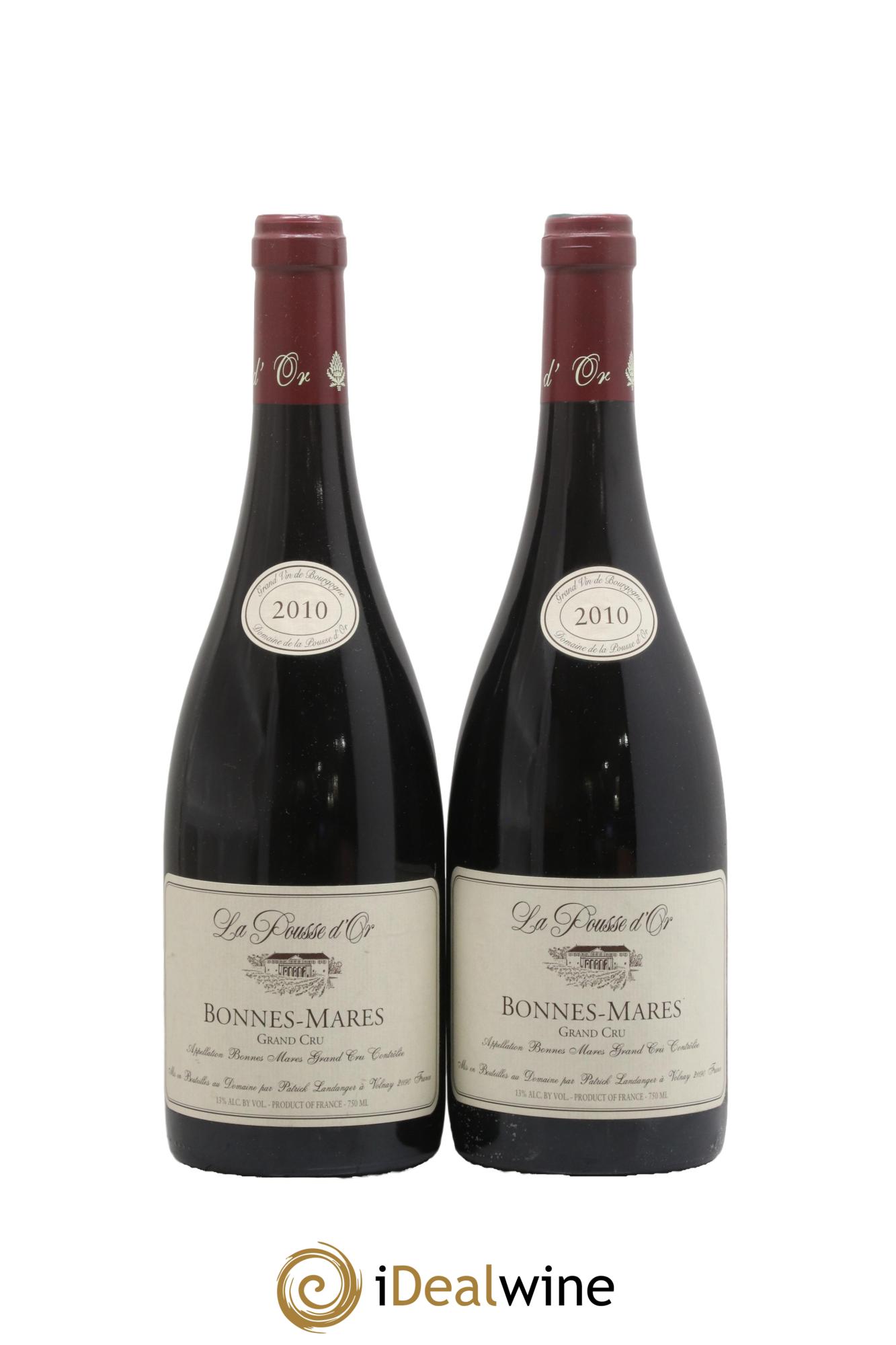 Bonnes-Mares Grand Cru La Pousse d'Or (Domaine de) 2010 - Lot of 2 bottles - 0