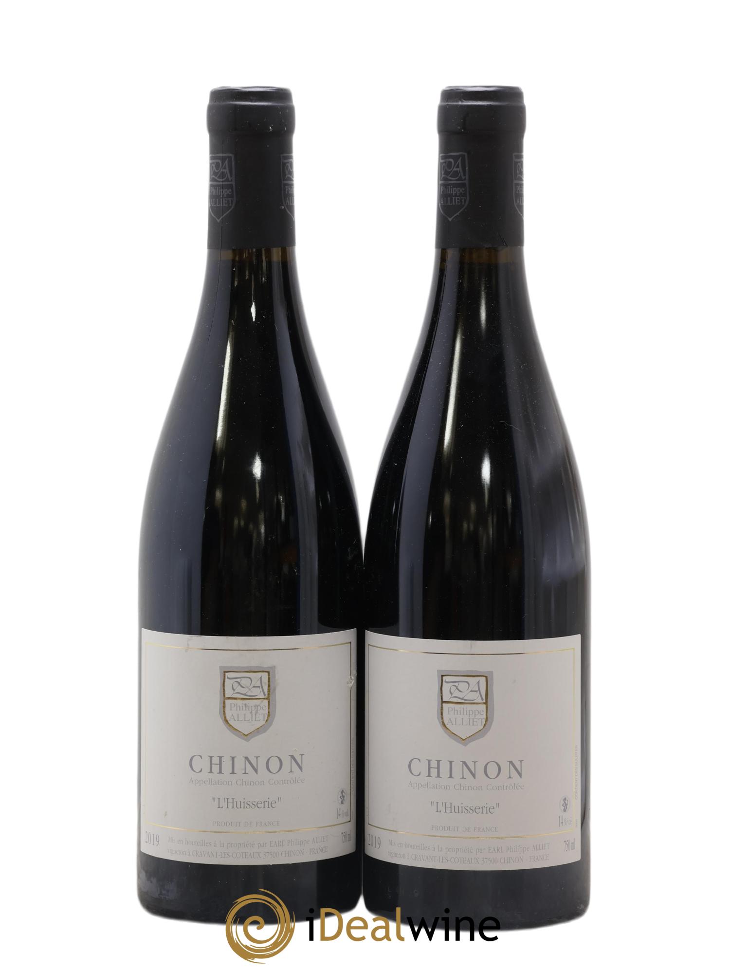 Chinon L'Huisserie Philippe Alliet 2019 - Lot de 2 bouteilles - 0