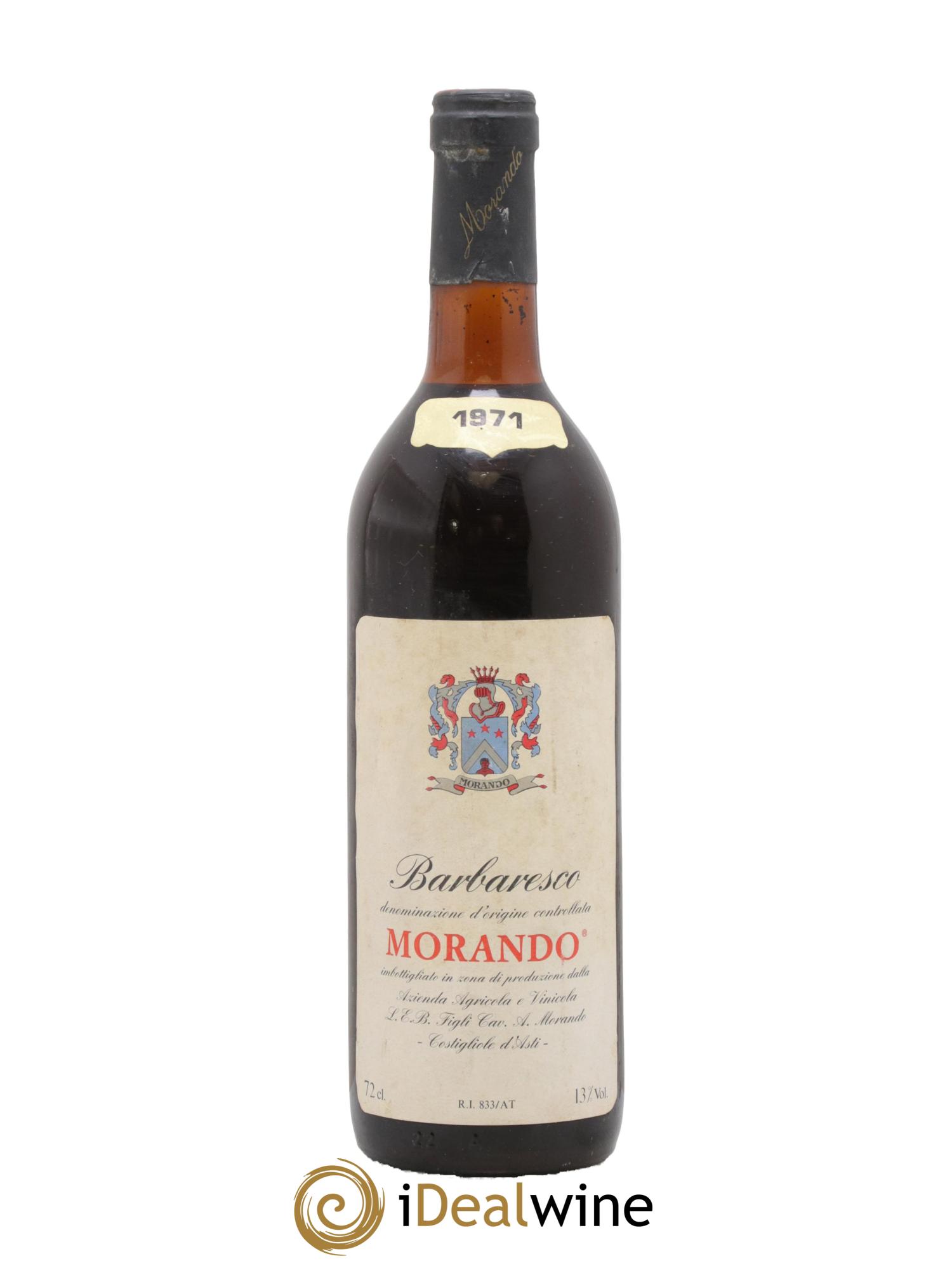 Barbaresco DOCG Morando 1971 - Posten von 1 Flasche - 0