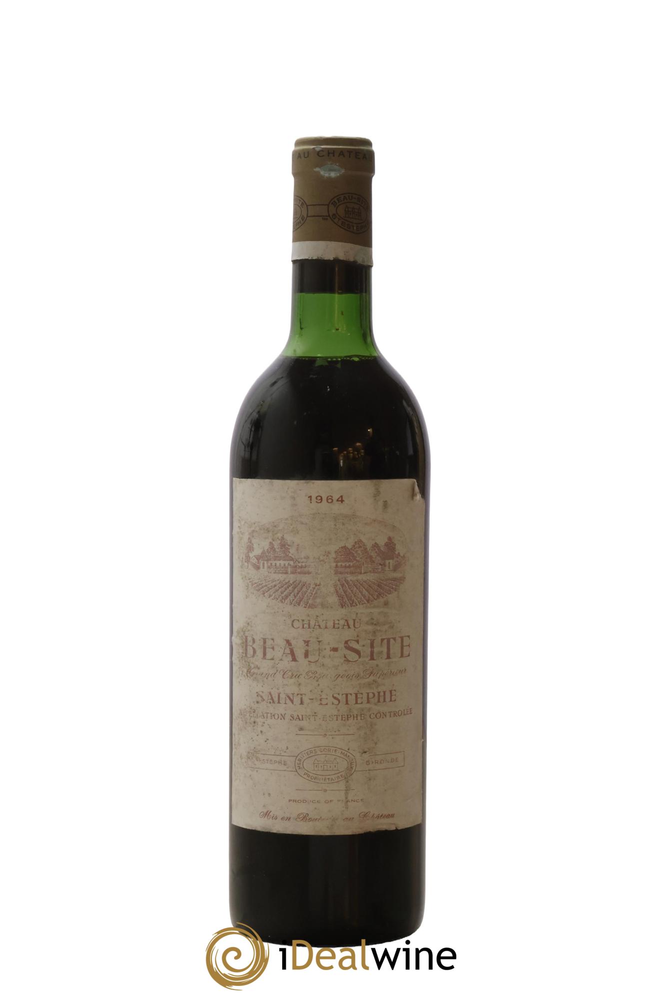 Château Beau Site Cru Bourgeois 1964 - Lot of 1 bottle - 0