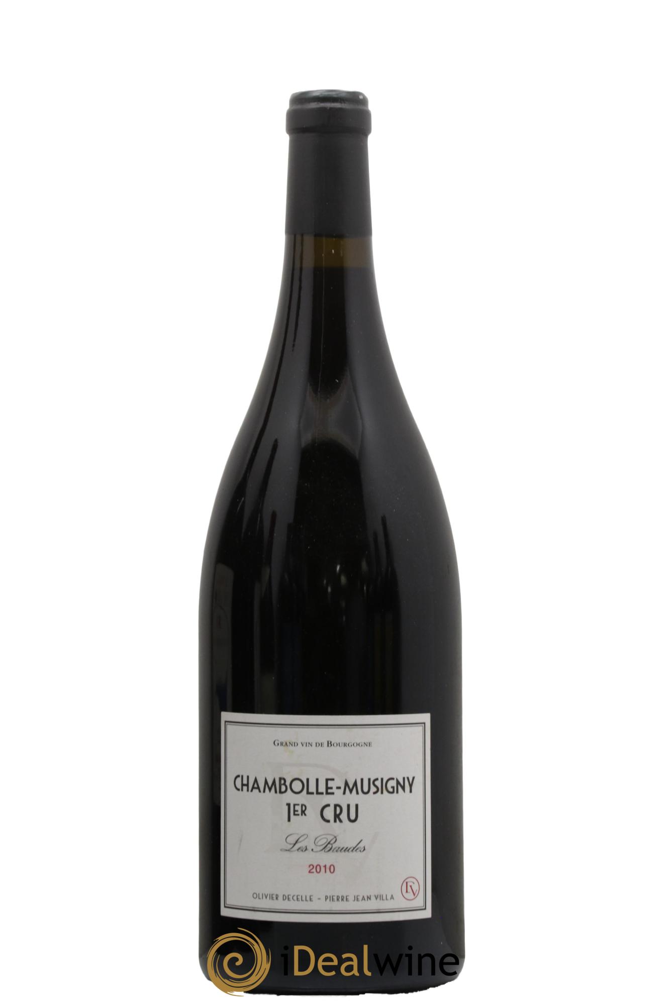 Chambolle-Musigny 1er Cru Les Baudes Olivier Decelle Pierre-Jean Villa 2010 - Lot de 1 magnum - 0