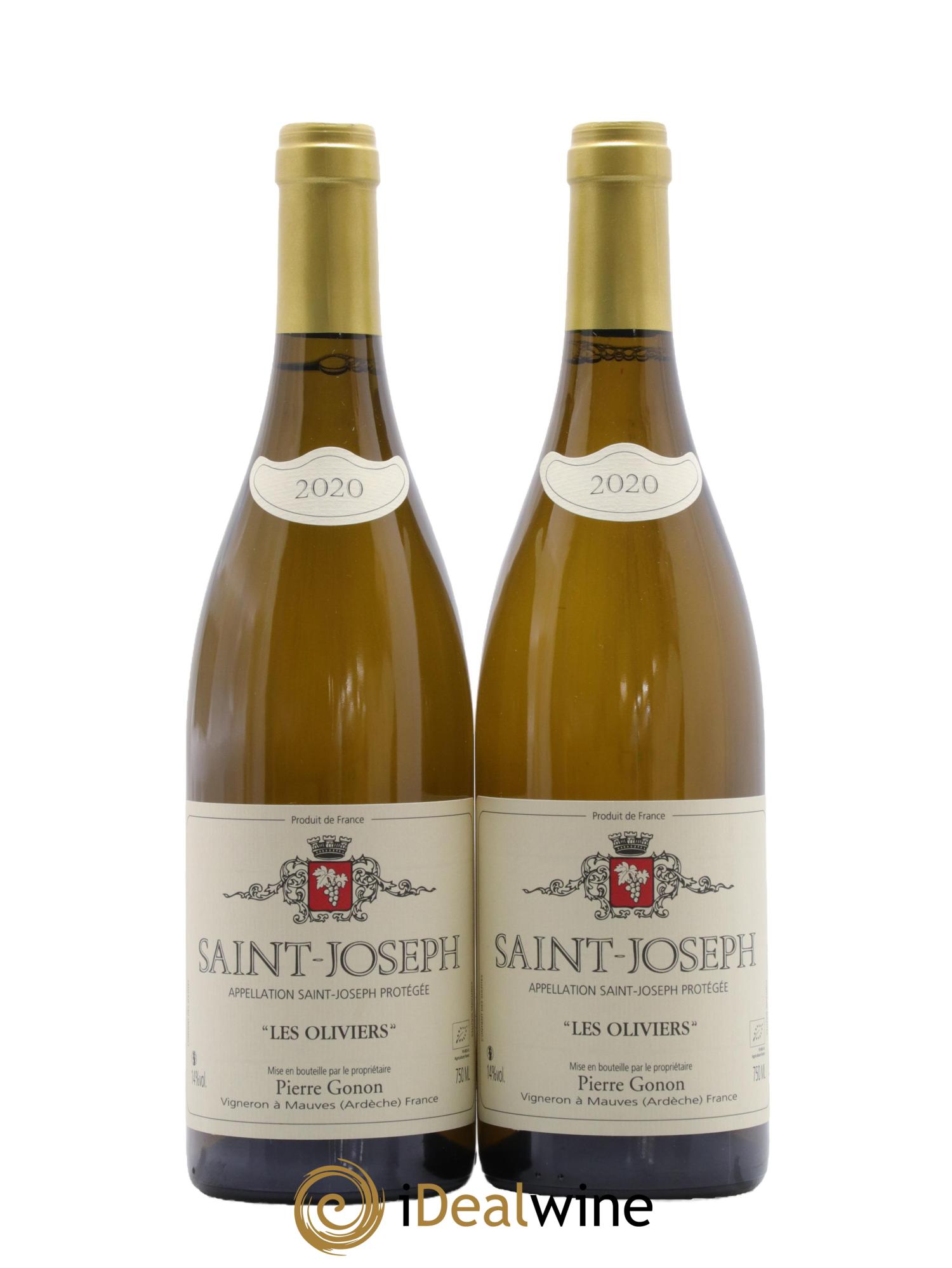 Saint-Joseph Les Oliviers Gonon (Domaine) 2020 - Lot de 2 bouteilles - 0