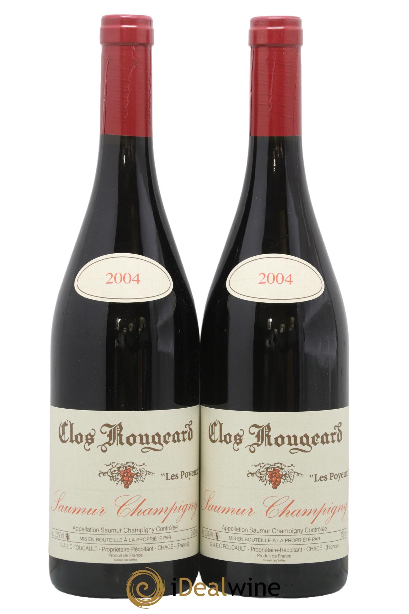 Saumur-Champigny Les Poyeux Clos Rougeard 2004 - Lotto di 2 bottiglie - 0