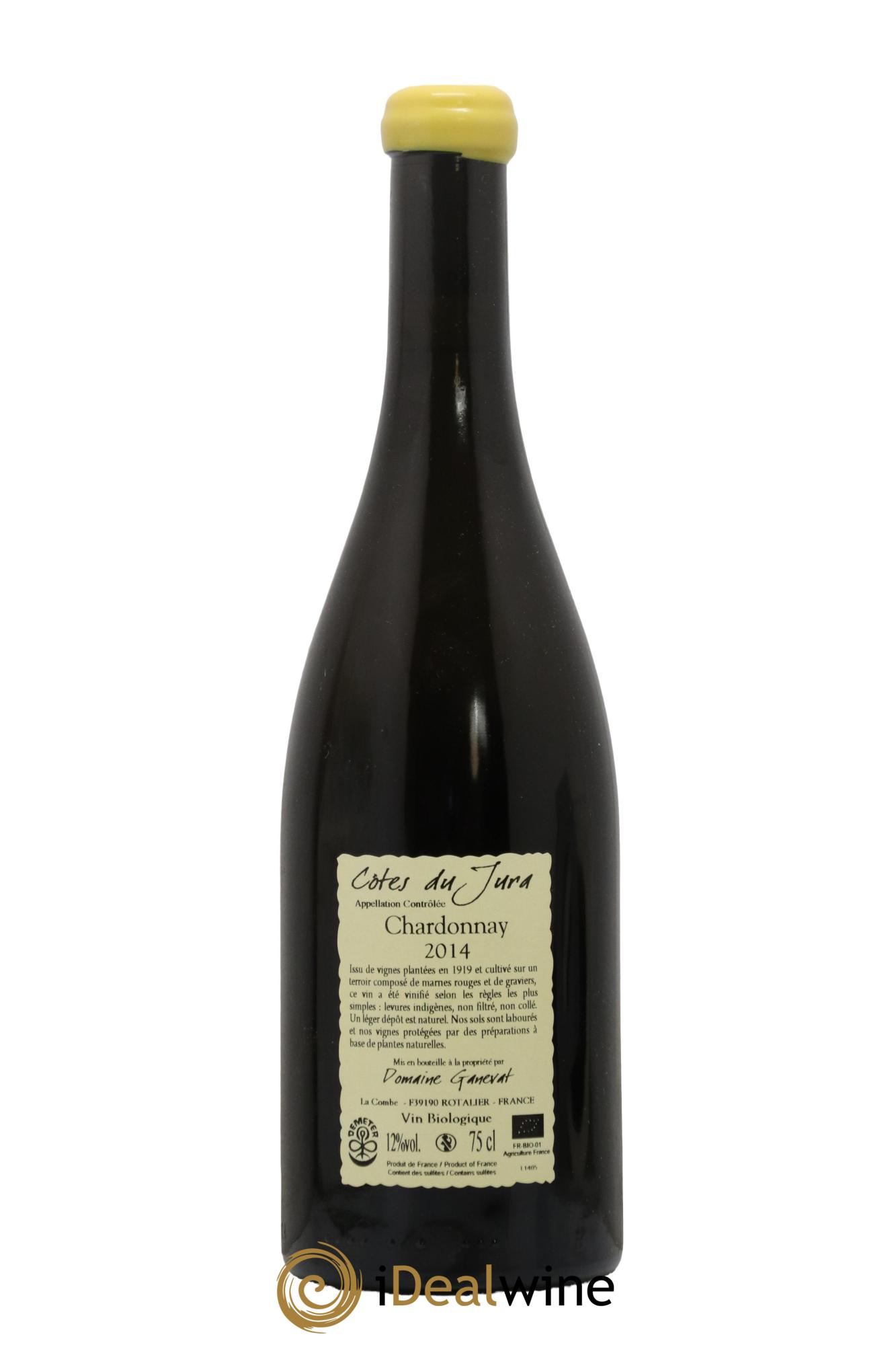 Côtes du Jura Les Grands Teppes Vieilles Vignes Jean-François Ganevat (Domaine) 2014 - Lot de 1 bouteille - 1