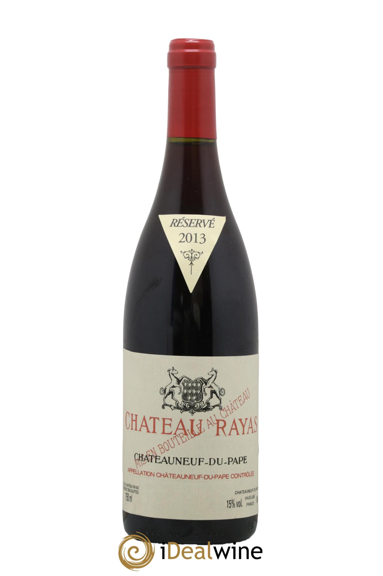 Châteauneuf-du-Pape Château Rayas Emmanuel Reynaud 2013 - Lot de 1 bouteille - 0