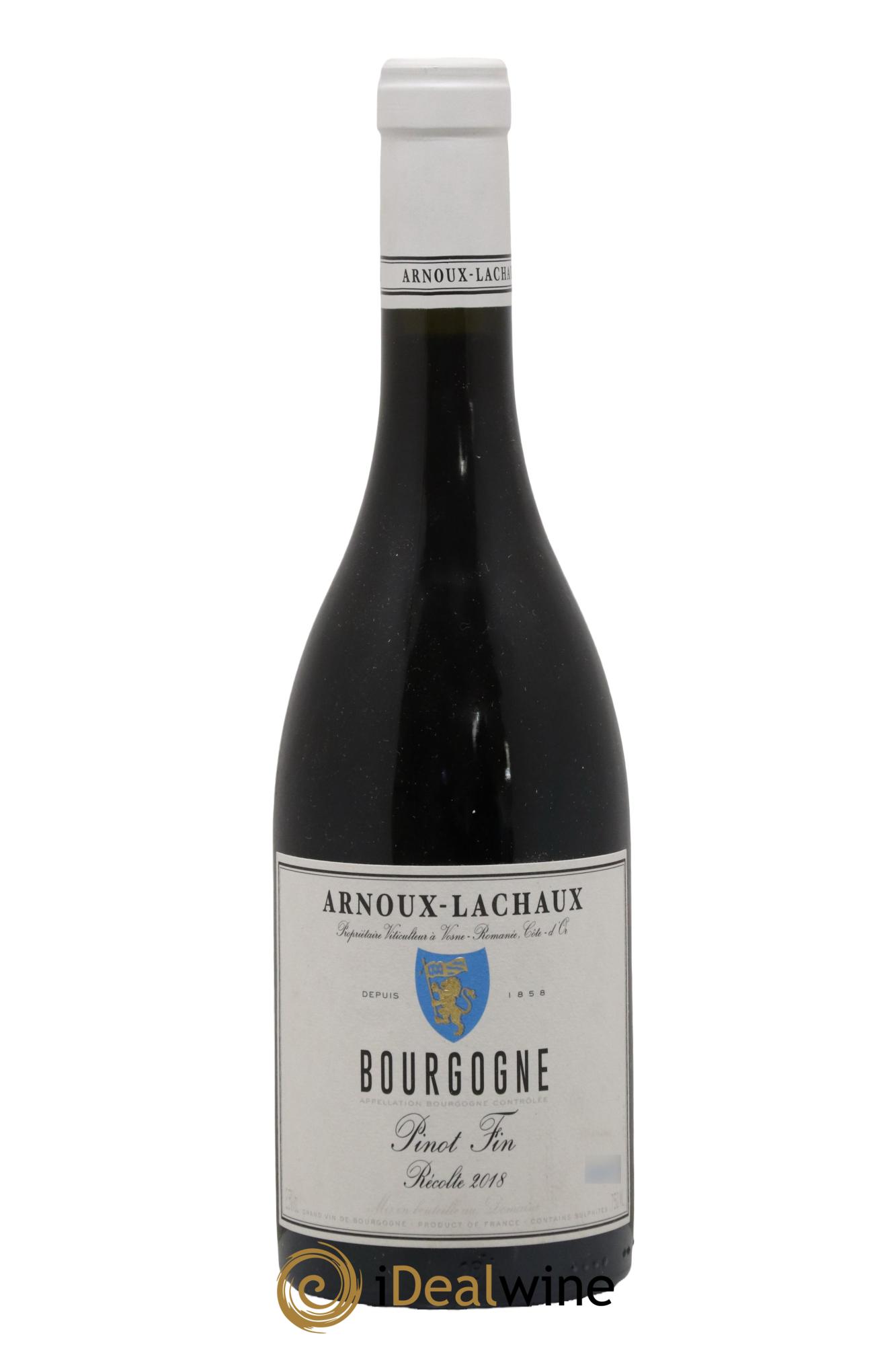Bourgogne Pinot Fin Arnoux-Lachaux (Domaine) 2018 - Lot de 1 bouteille - 0