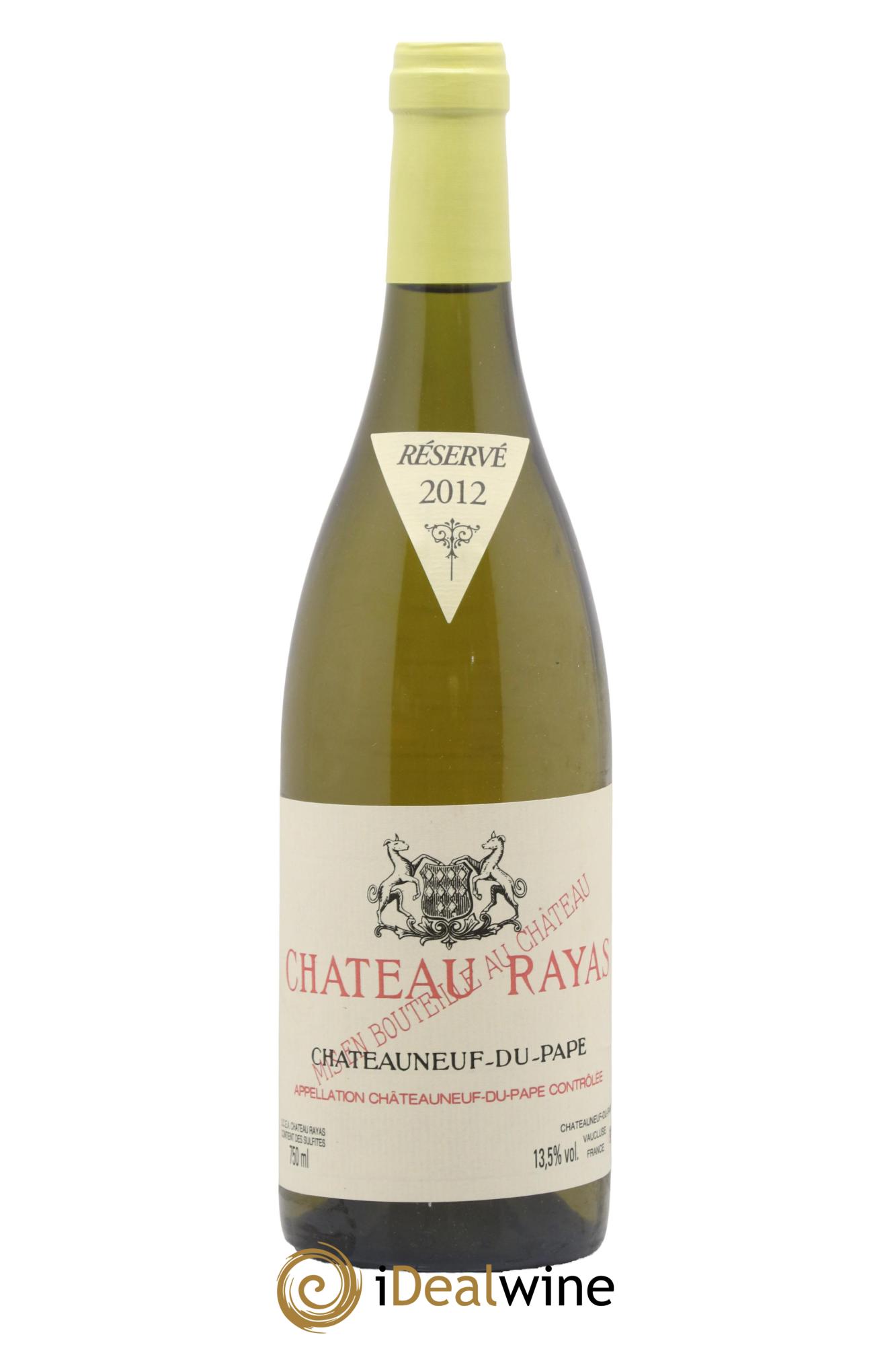 Châteauneuf-du-Pape Château Rayas Emmanuel Reynaud 2012 - Lot de 1 bouteille - 0