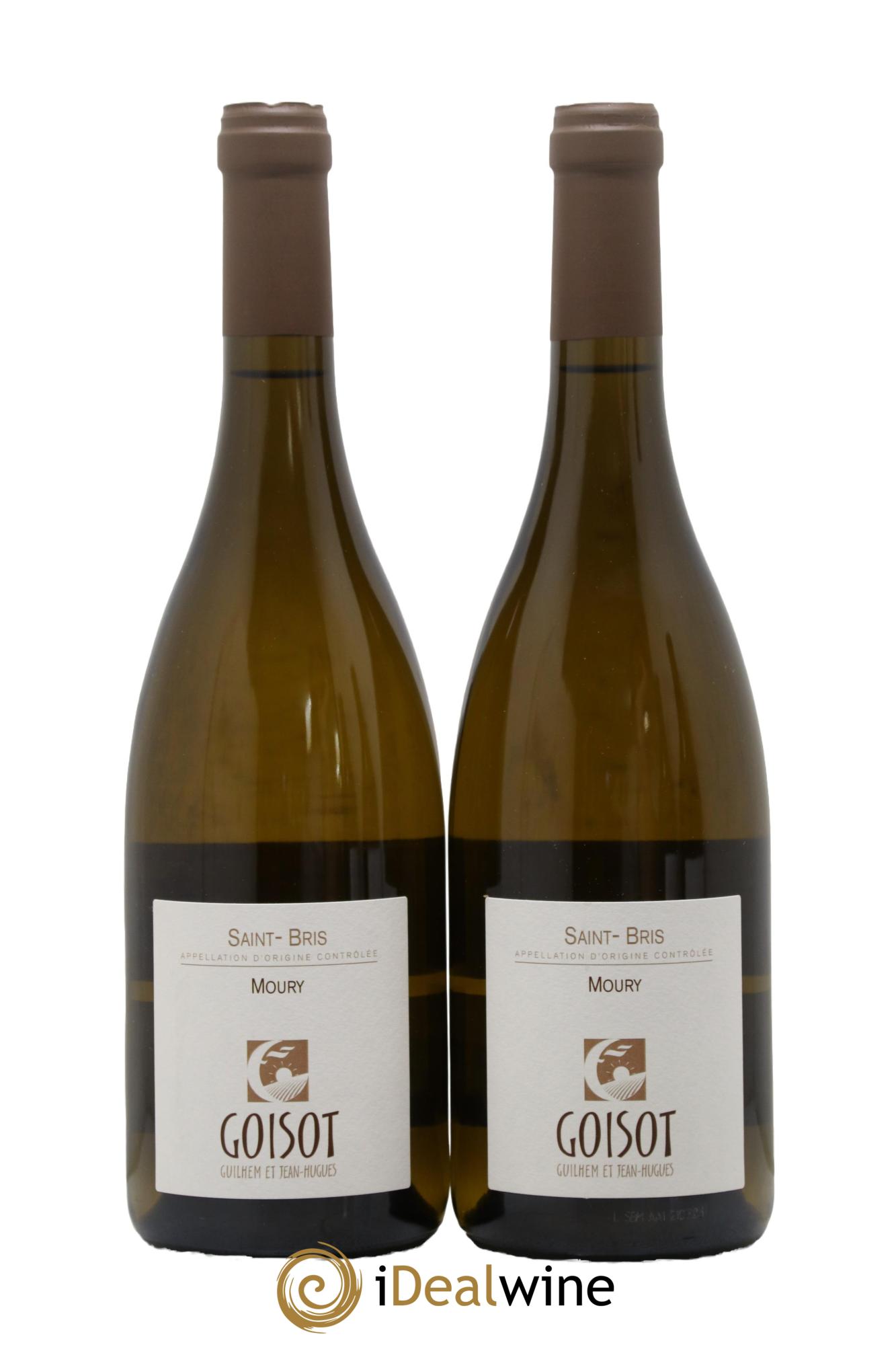 Bourgogne Saint-Bris Moury Goisot 2022 - Lot de 2 bouteilles - 0