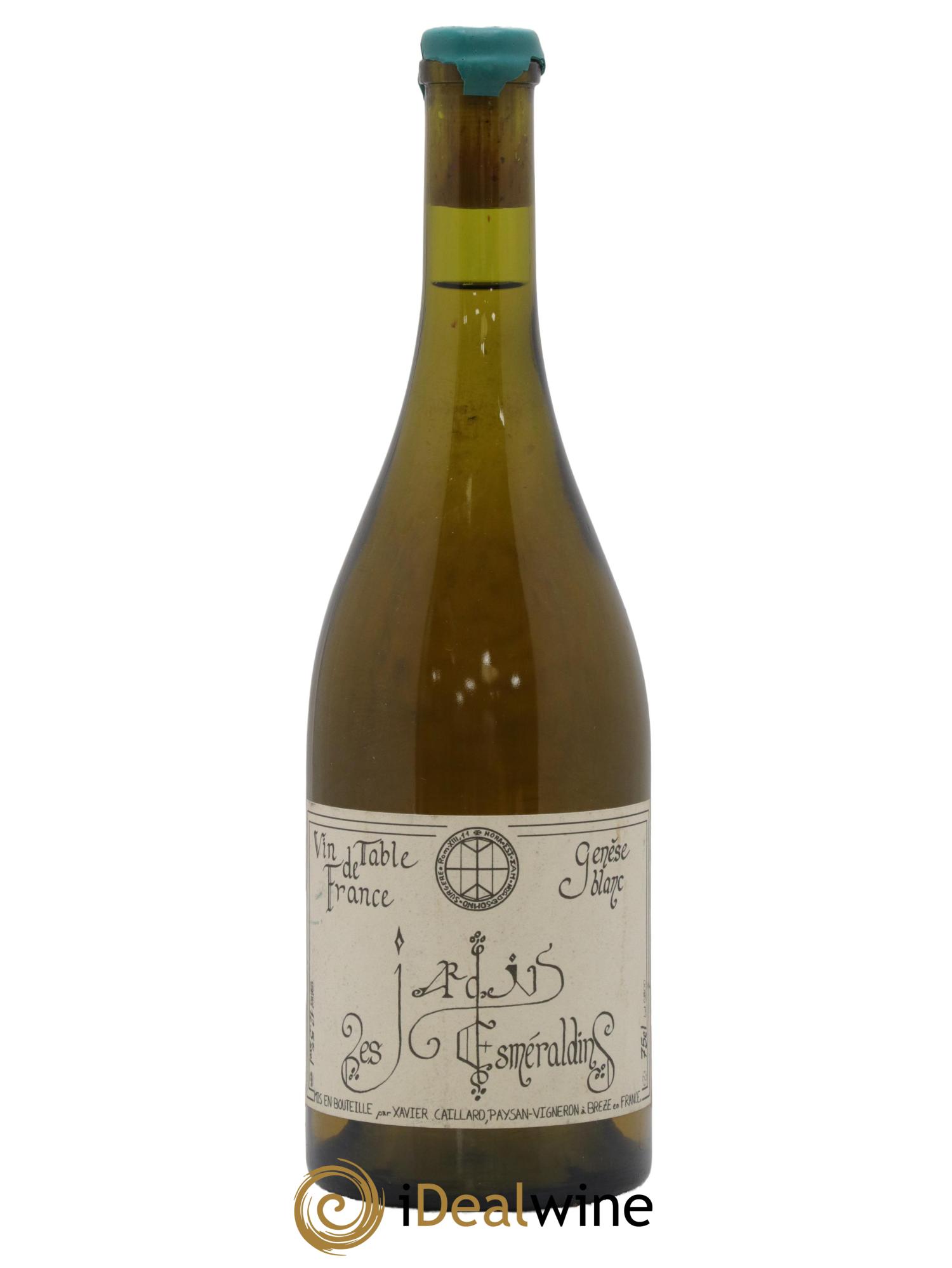 Vin de France Génèse Xavier Caillard - Les Jardins Esmeraldins 2000 - Lot de 1 bouteille - 0