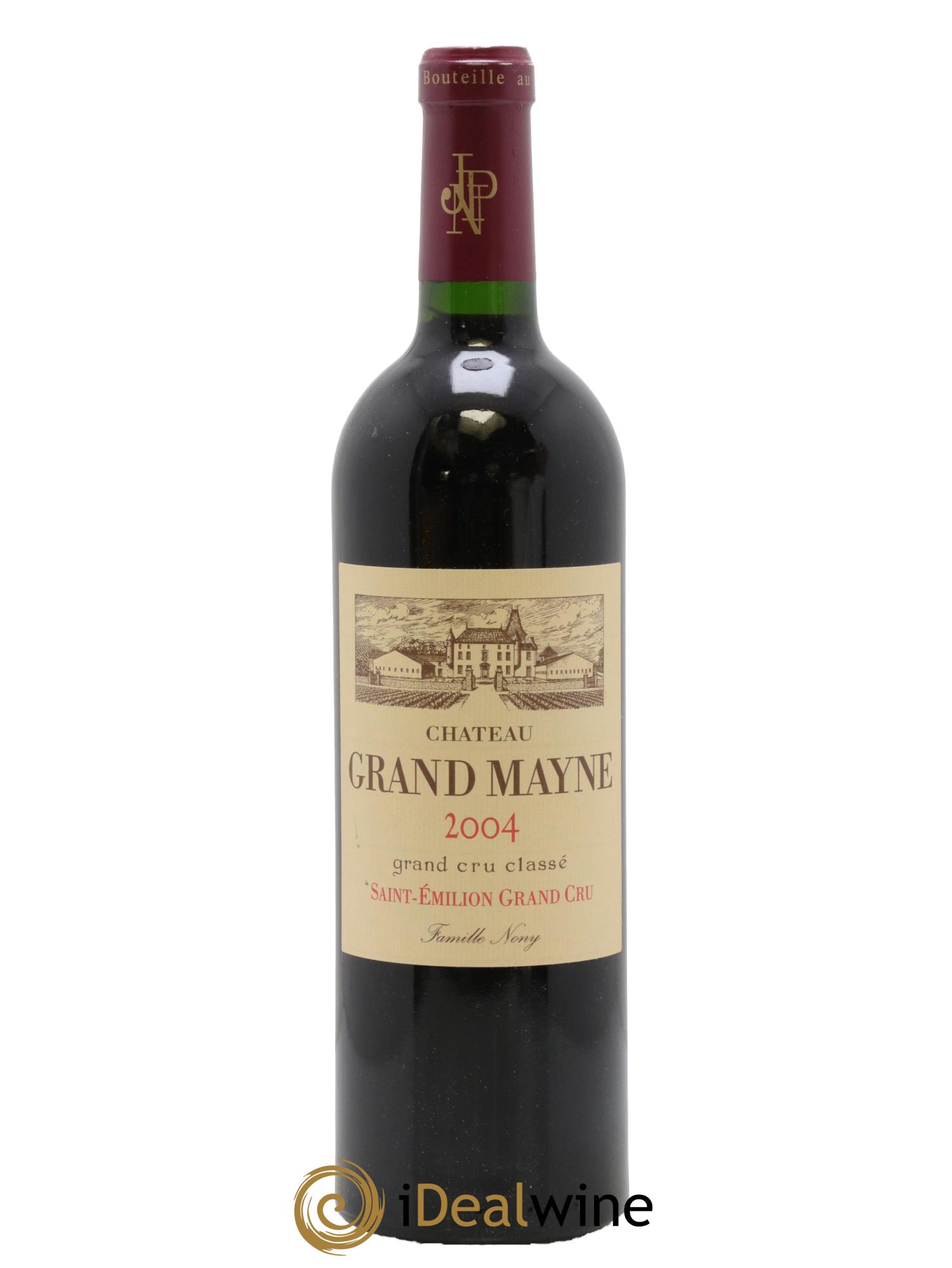 Château Grand Mayne Grand Cru Classé 2004 - Lot of 1 bottle - 0