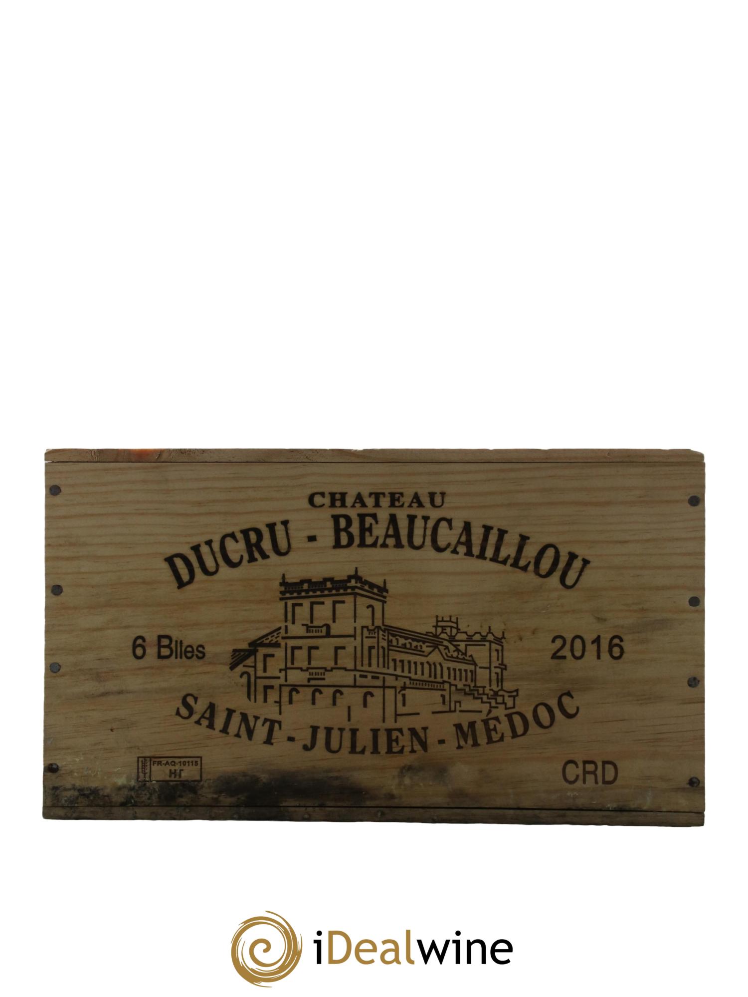 Château Ducru Beaucaillou 2ème Grand Cru Classé 2016 - Lot de 6 bouteilles - 5