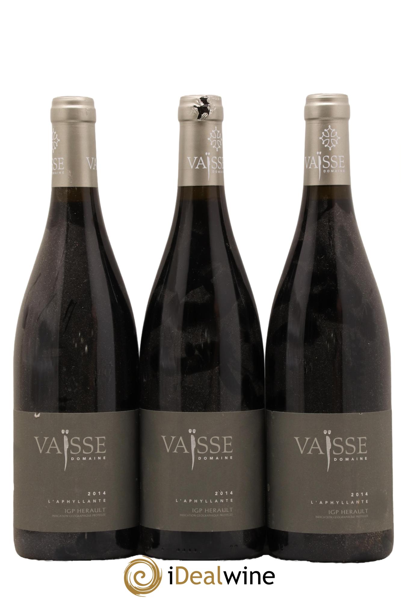 Terrasses du Larzac L'Aphyllante Vaisse (Domaine) 2014 - Lot de 3 bouteilles - 0