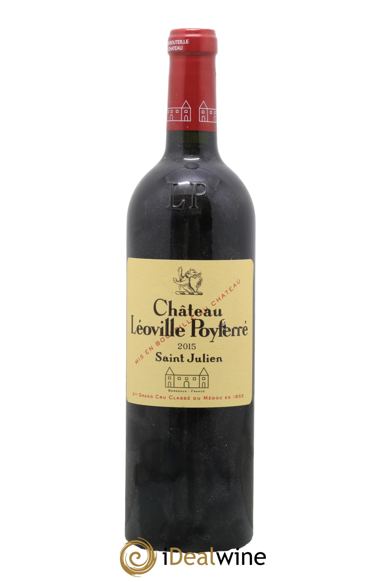 Château Léoville Poyferré 2ème Grand Cru Classé 2015 - Lot de 1 bouteille - 0