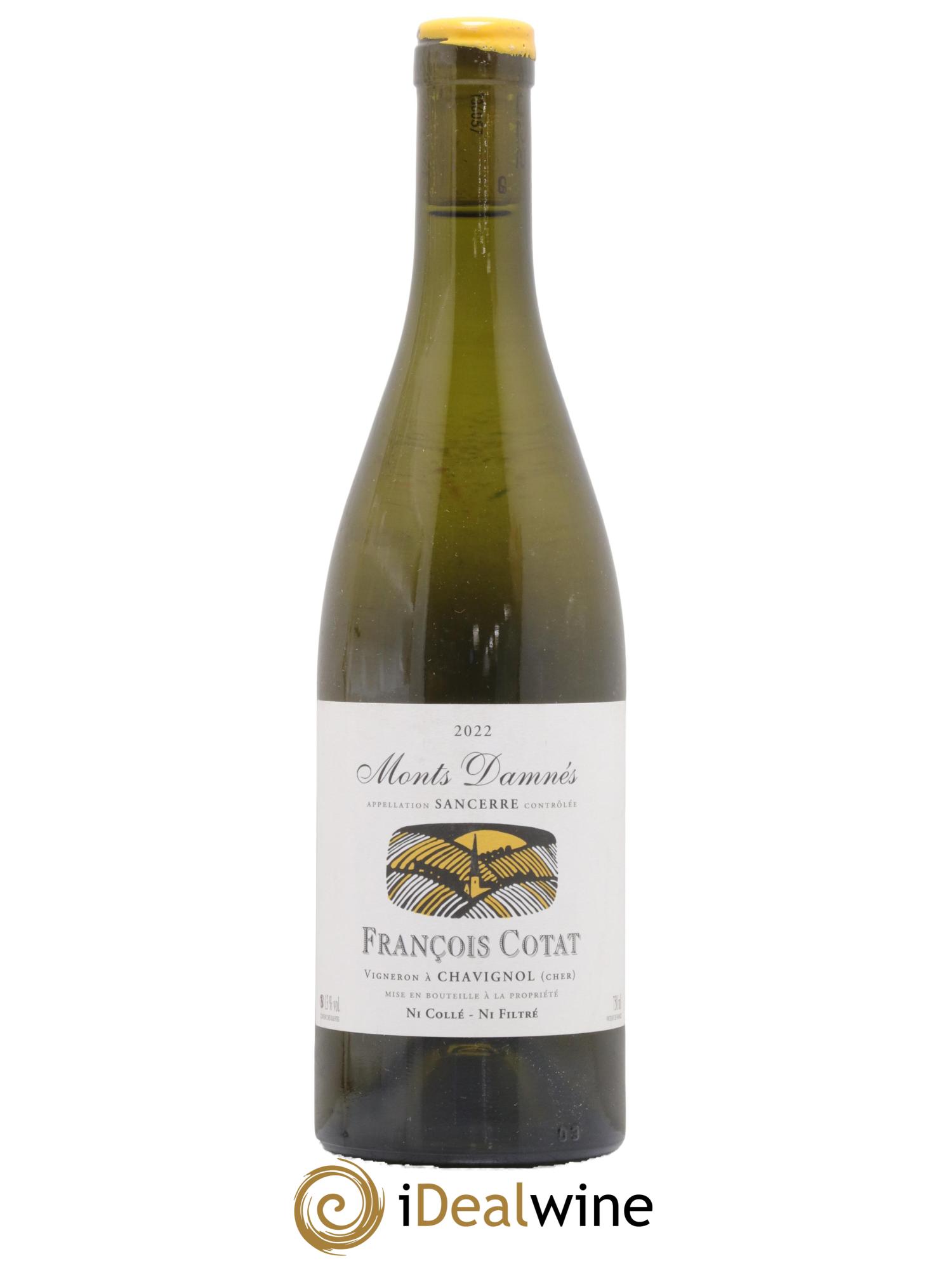 Sancerre Les Monts Damnés François Cotat 2022 - Lot de 1 bouteille - 0