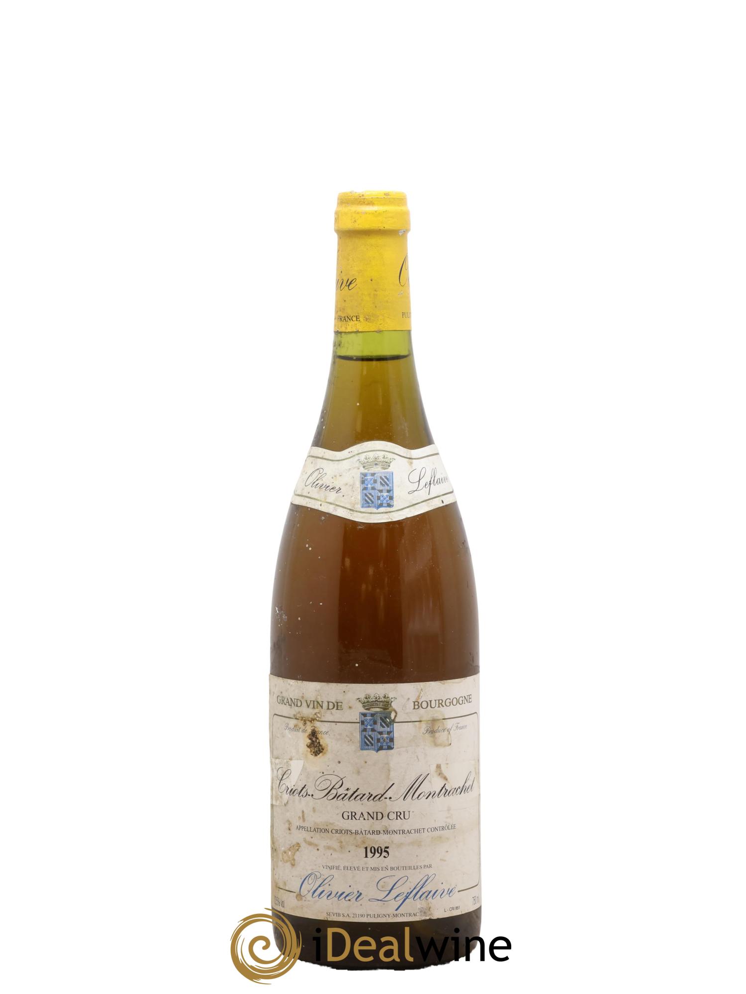 Criots-Bâtard-Montrachet Grand Cru Olivier Leflaive 1995 - Lot of 1 bottle - 0