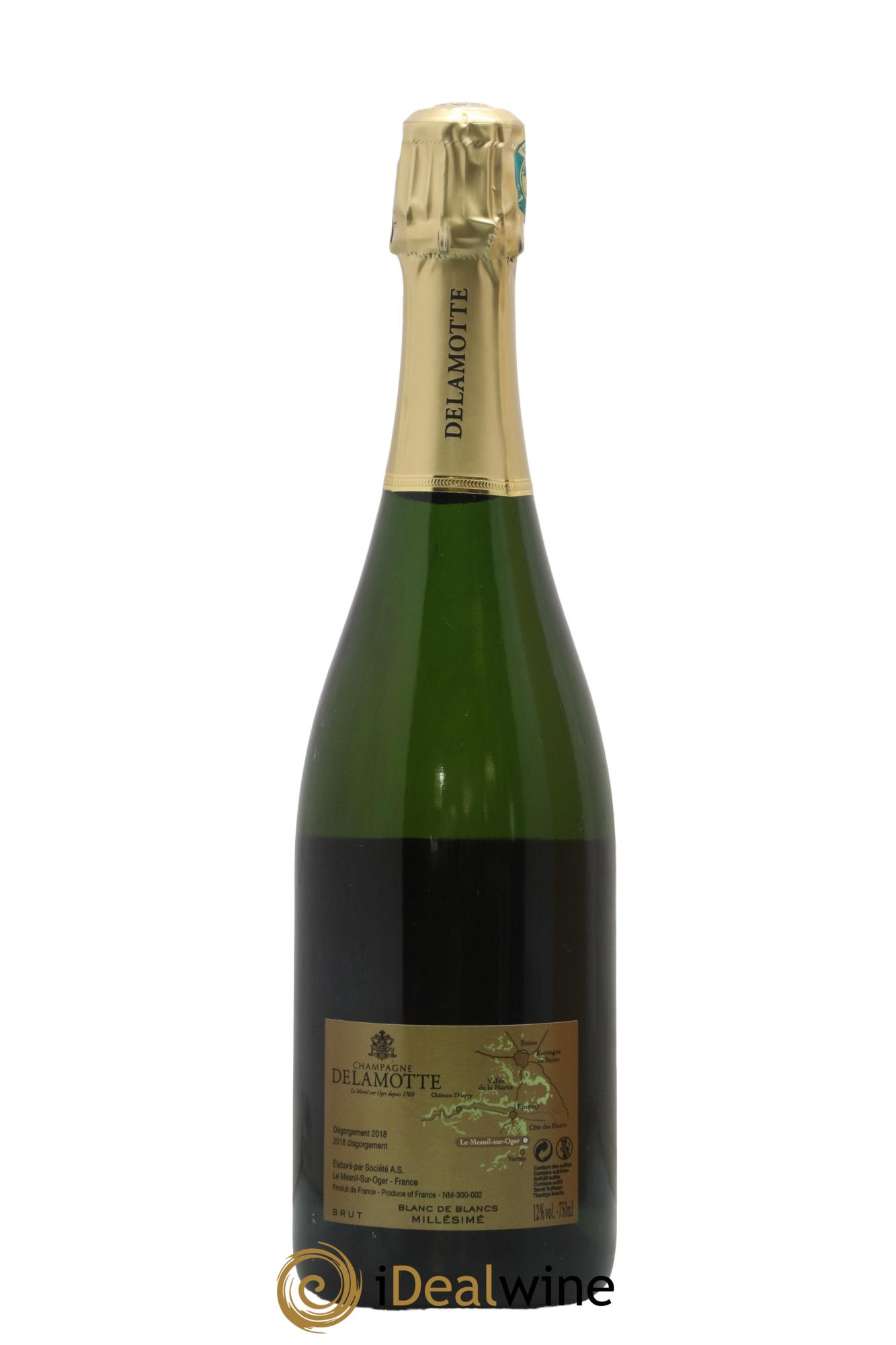 Blancs de Blancs Brut Delamotte 2002 - Posten von 1 Flasche - 2