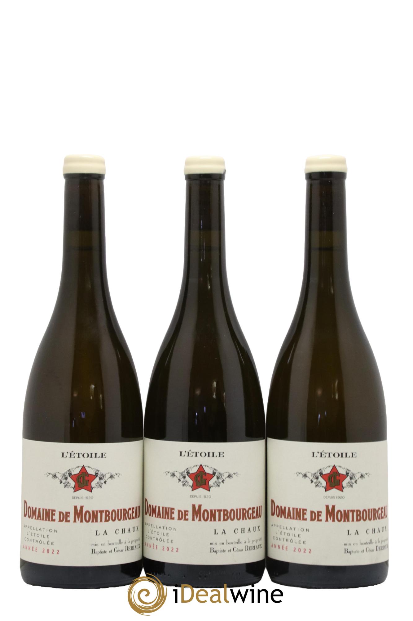 L'Etoile Chardonnay La Chaux Domaine de Montbourgeau 2022 - Lot de 3 bouteilles - 0