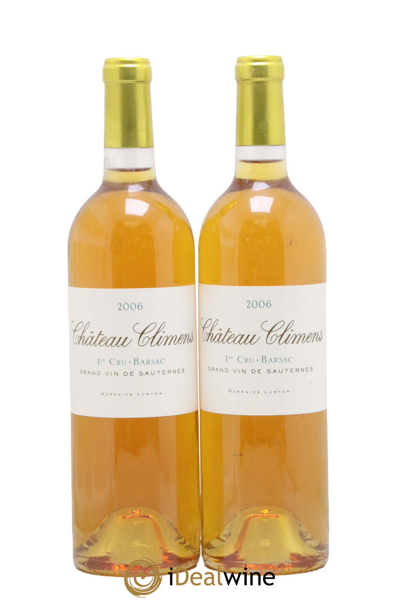 Château Climens 1er Grand Cru Classé 2006 - Lot de 2 bouteilles - 0
