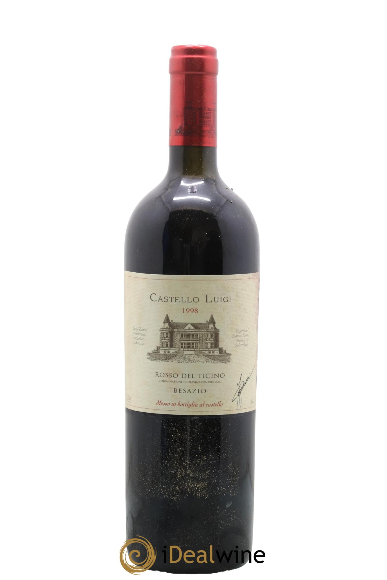 Ticino DOC Besazio Castello Luigi 1998 - Lot de 1 bouteille - 0