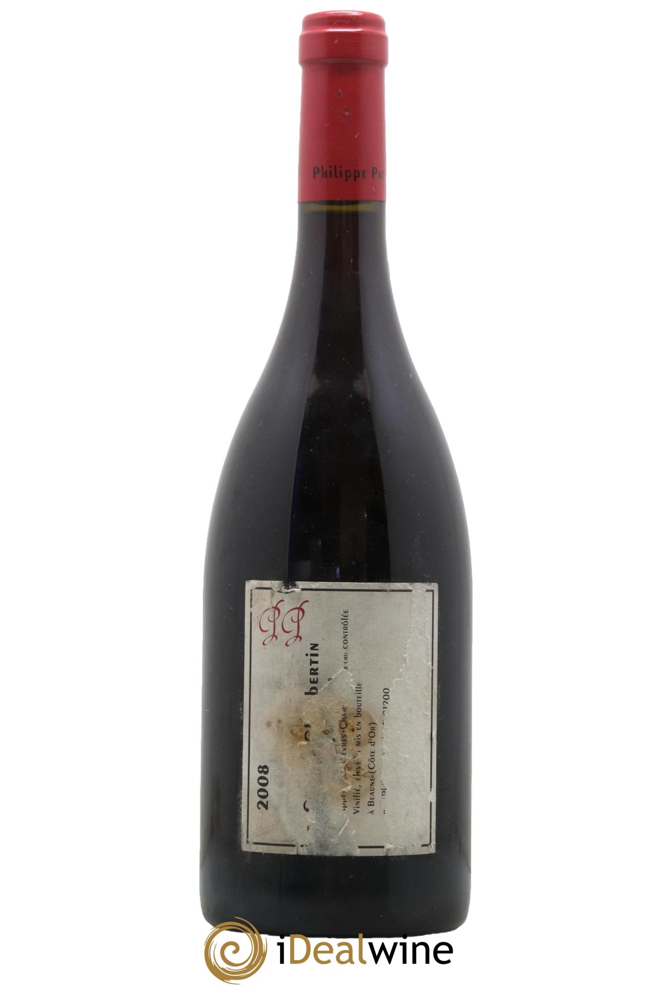 Gevrey-Chambertin 1er Cru Lavaux Saint-Jacques Philippe Pacalet  2008 - Lotto di 1 bottiglia - 1