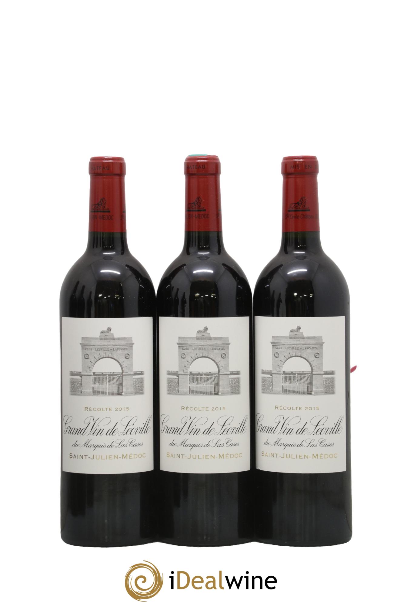Château Léoville Las Cases 2ème Grand Cru Classé 2015 - Lot of 6 bottles - 2