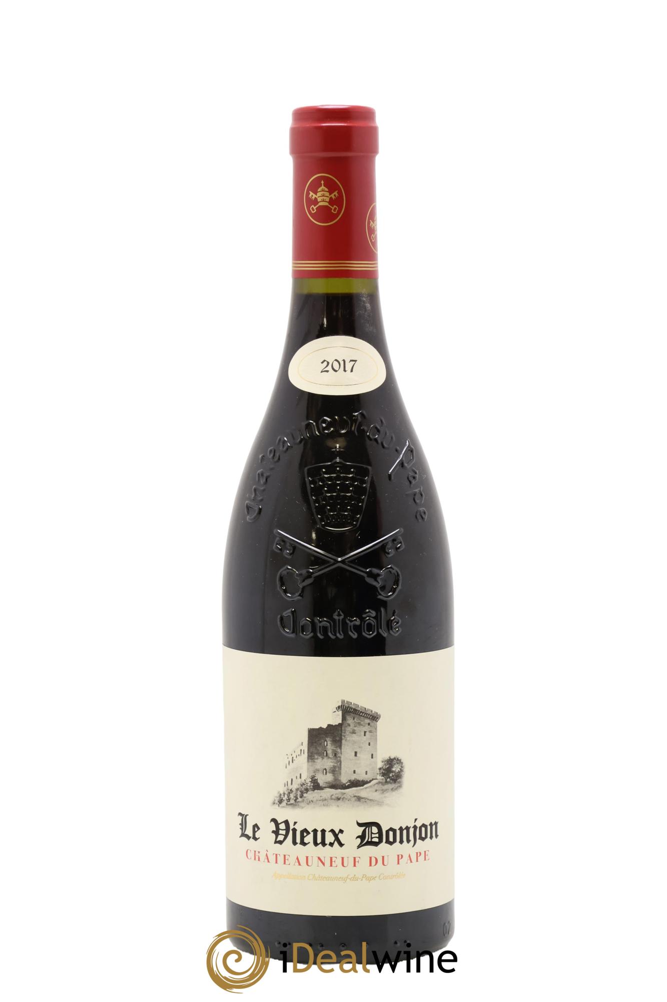Châteauneuf-du-Pape Le Vieux Donjon Michel Lucien 2017 - Posten von 1 Flasche - 0