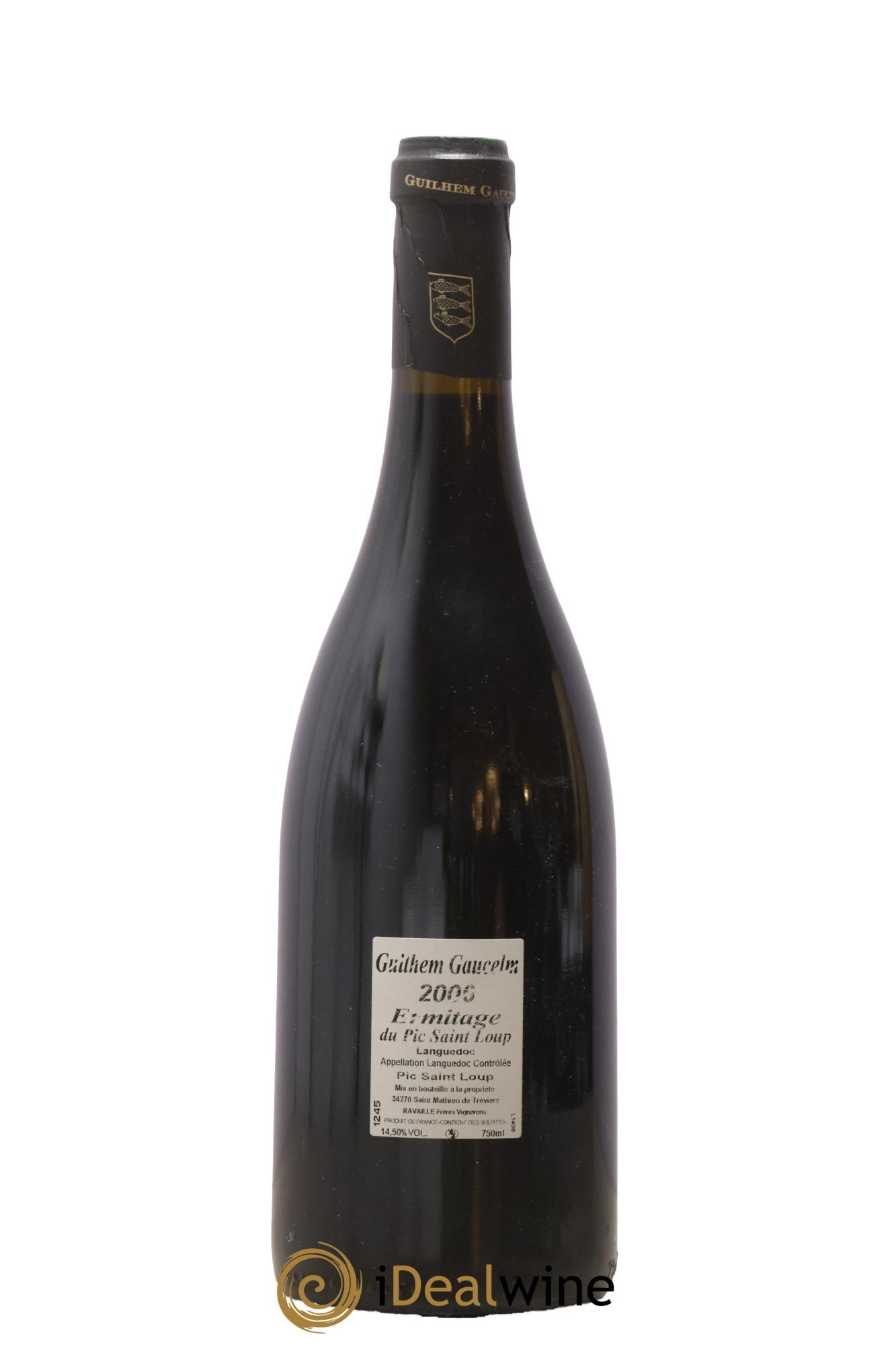 Pic Saint-Loup Héritage du Pic Saint-Loup (anciennement Ermitage) Guilhem Gaucelm 2006 - Lot of 1 bottle - 1