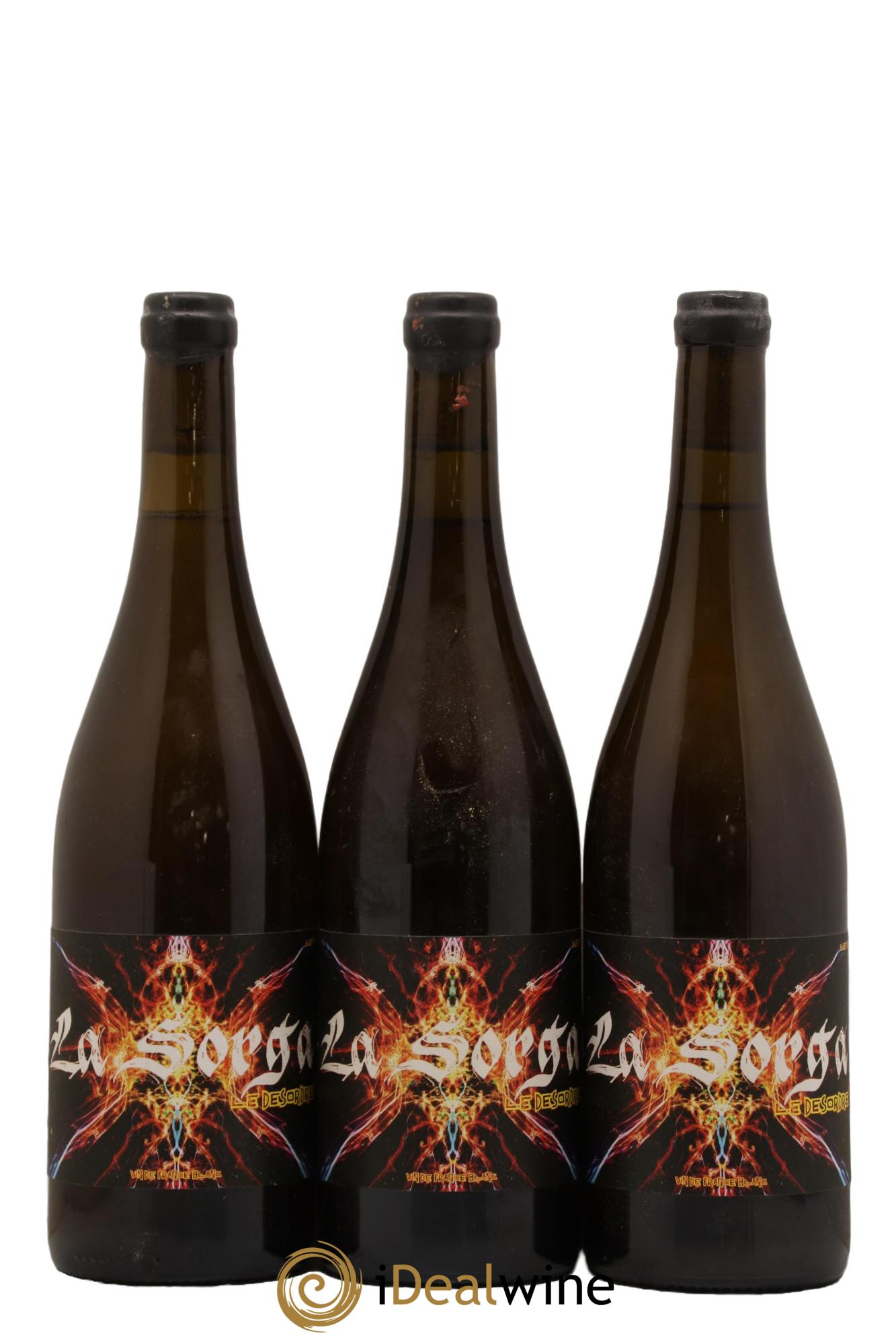 Vin de France Desordre blanc La Sorga Anthony Tortul 2012 - Posten von 3 Flaschen - 0