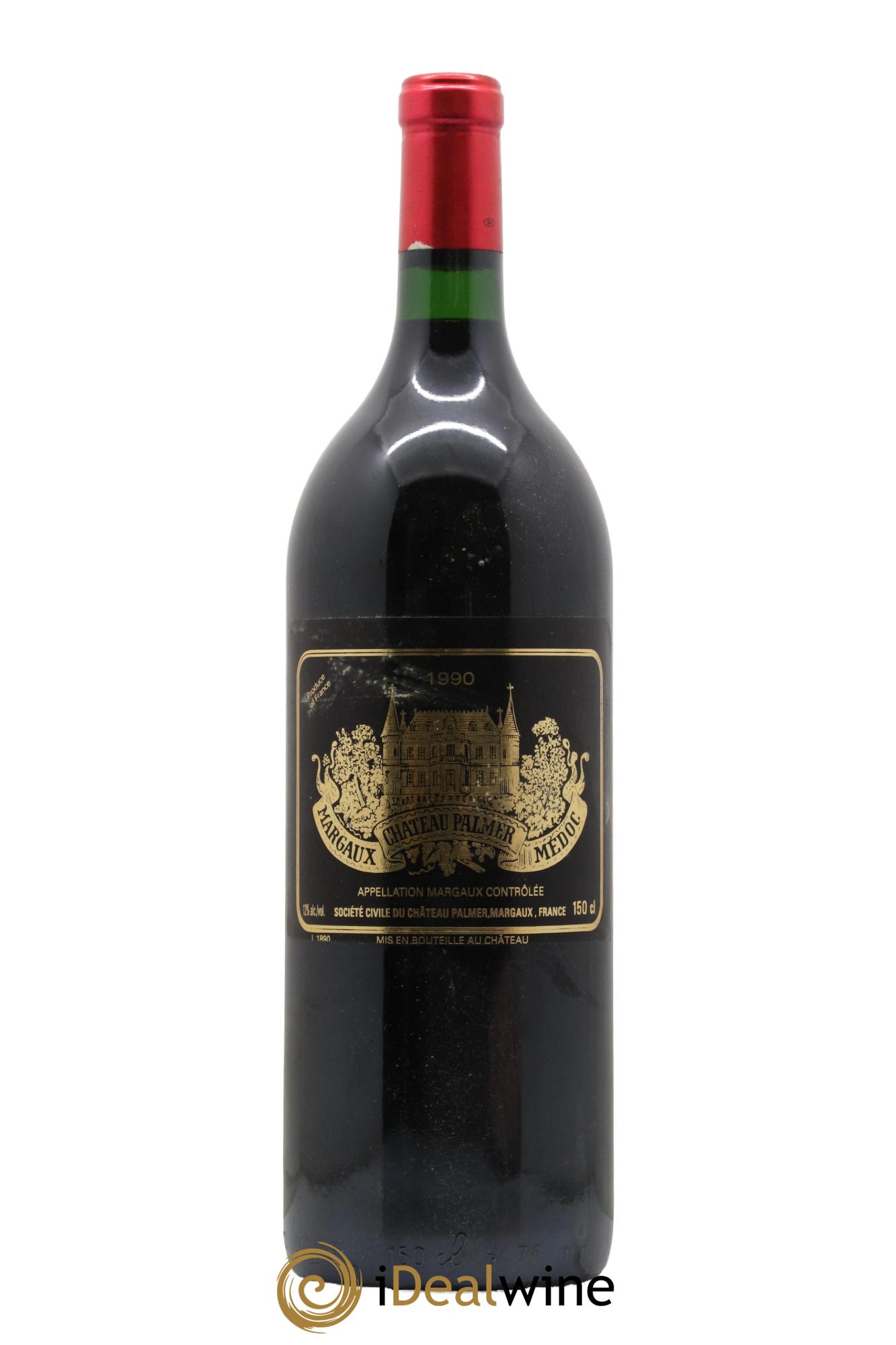 Château Palmer 3ème Grand Cru Classé 1990 - Lot de 1 magnum - 0