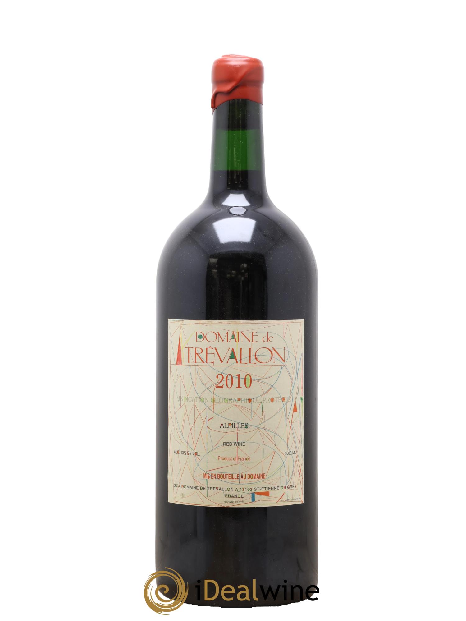 Alpilles Trévallon (Domaine de) Eloi Dürrbach 2010 - Lot de 1 double magnum - 0