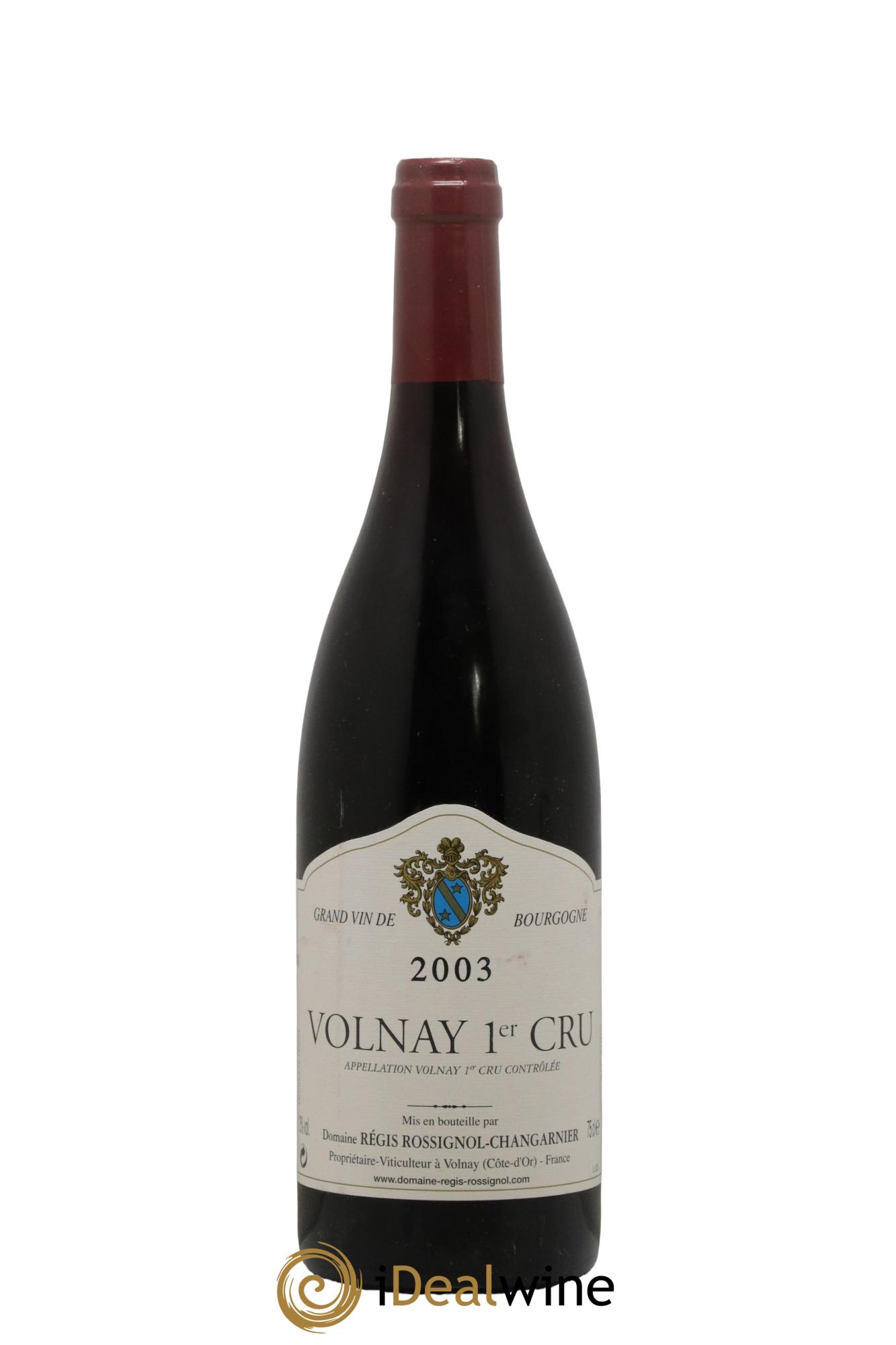 Volnay 1er Cru Rossignol Changarnier 2003 - Lot de 1 bouteille - 0