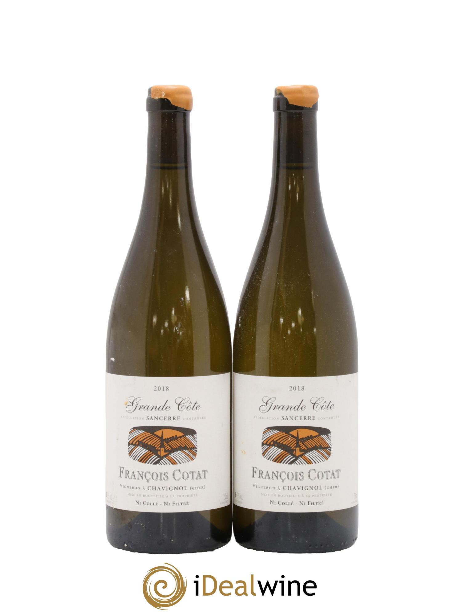 Sancerre La Grande Côte François Cotat 2018 - Lot de 2 bouteilles - 0
