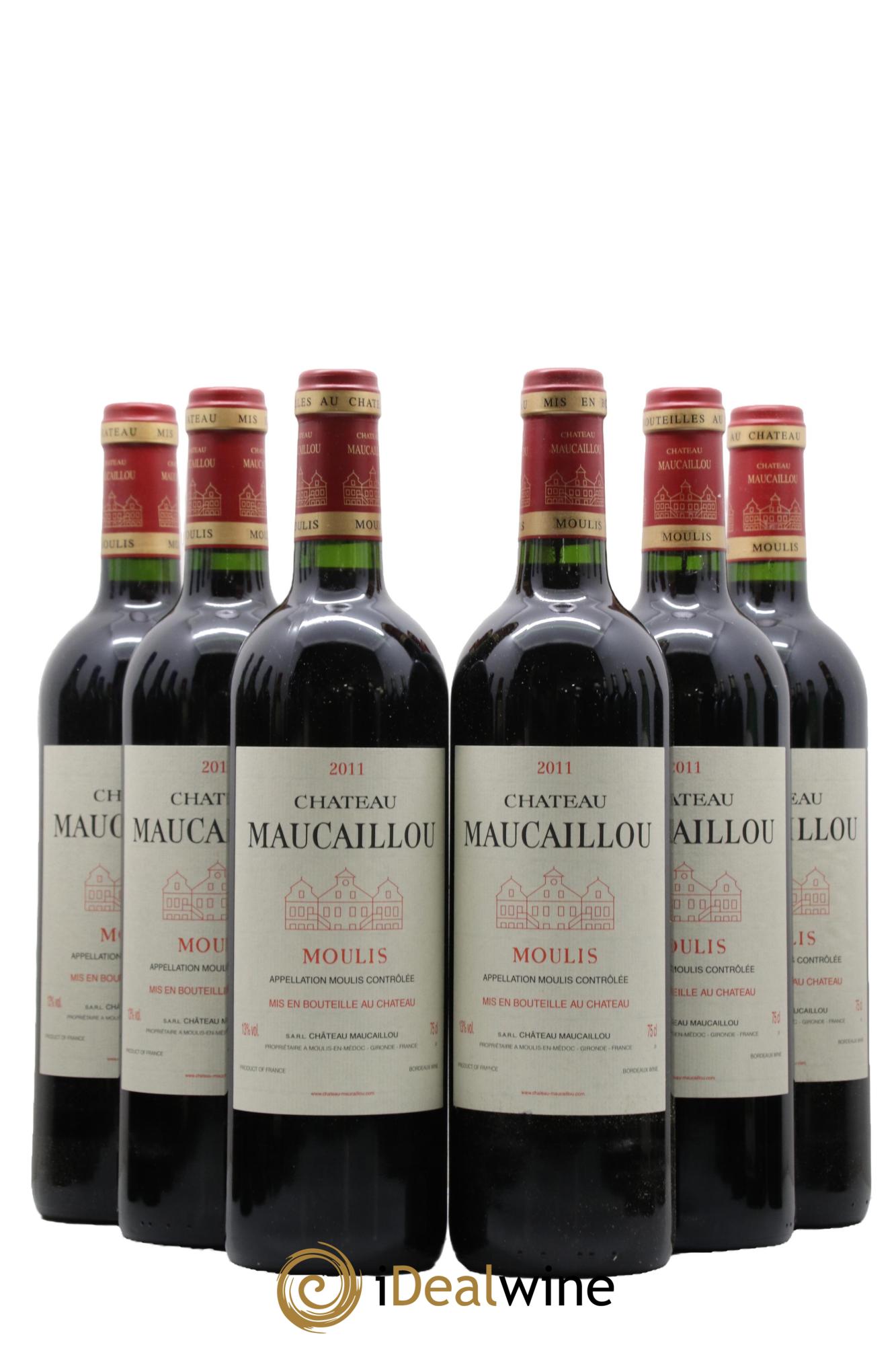 Château Maucaillou 2011 - Lot de 6 bouteilles - 0