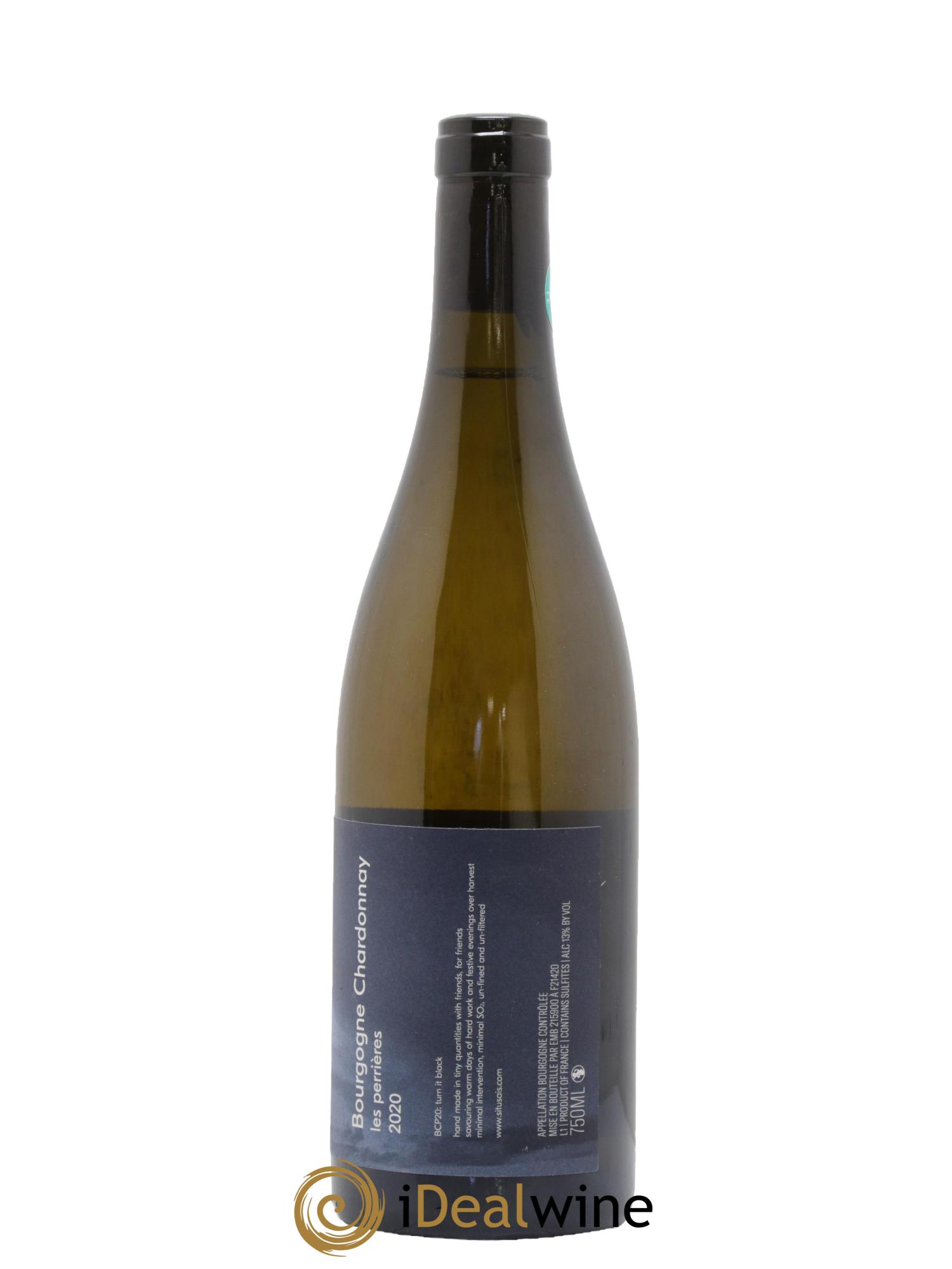 Bourgogne Les Perrières Si Tu Sais 2020 - Lot de 1 bouteille - 1