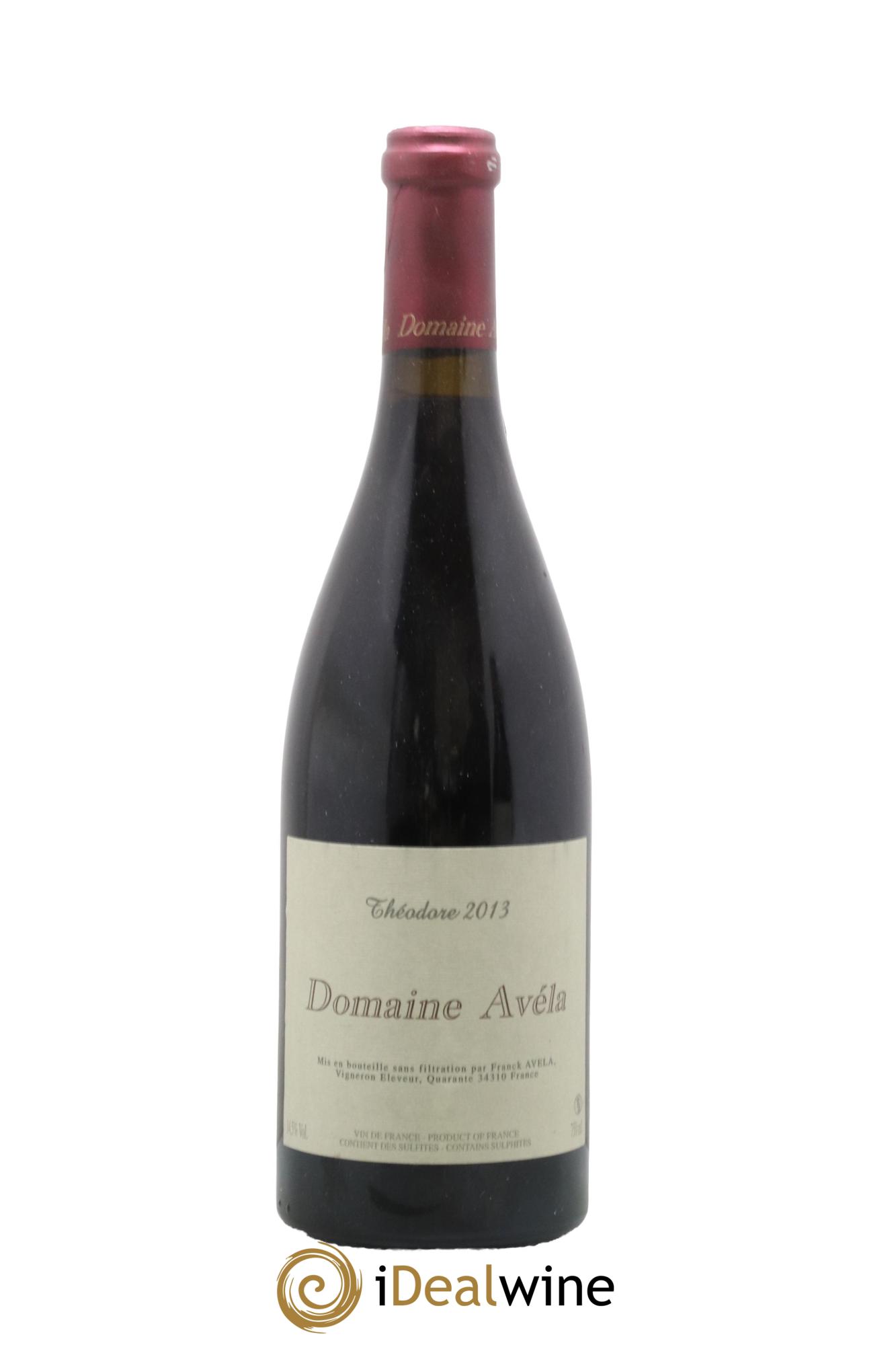 Vin de France Théodore Avéla 2013 - Lot de 1 bouteille - 0