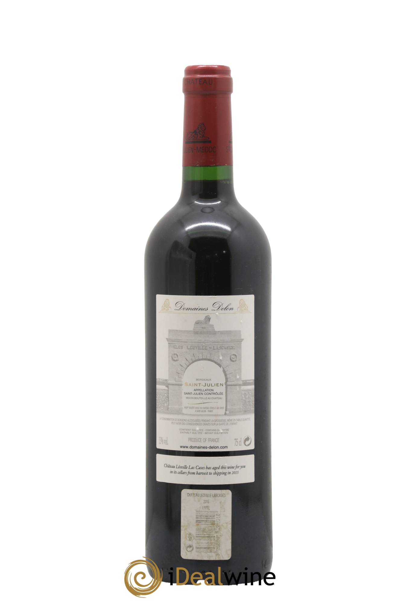 Château Léoville Las Cases 2ème Grand Cru Classé 2005 - Lot de 1 bouteille - 1