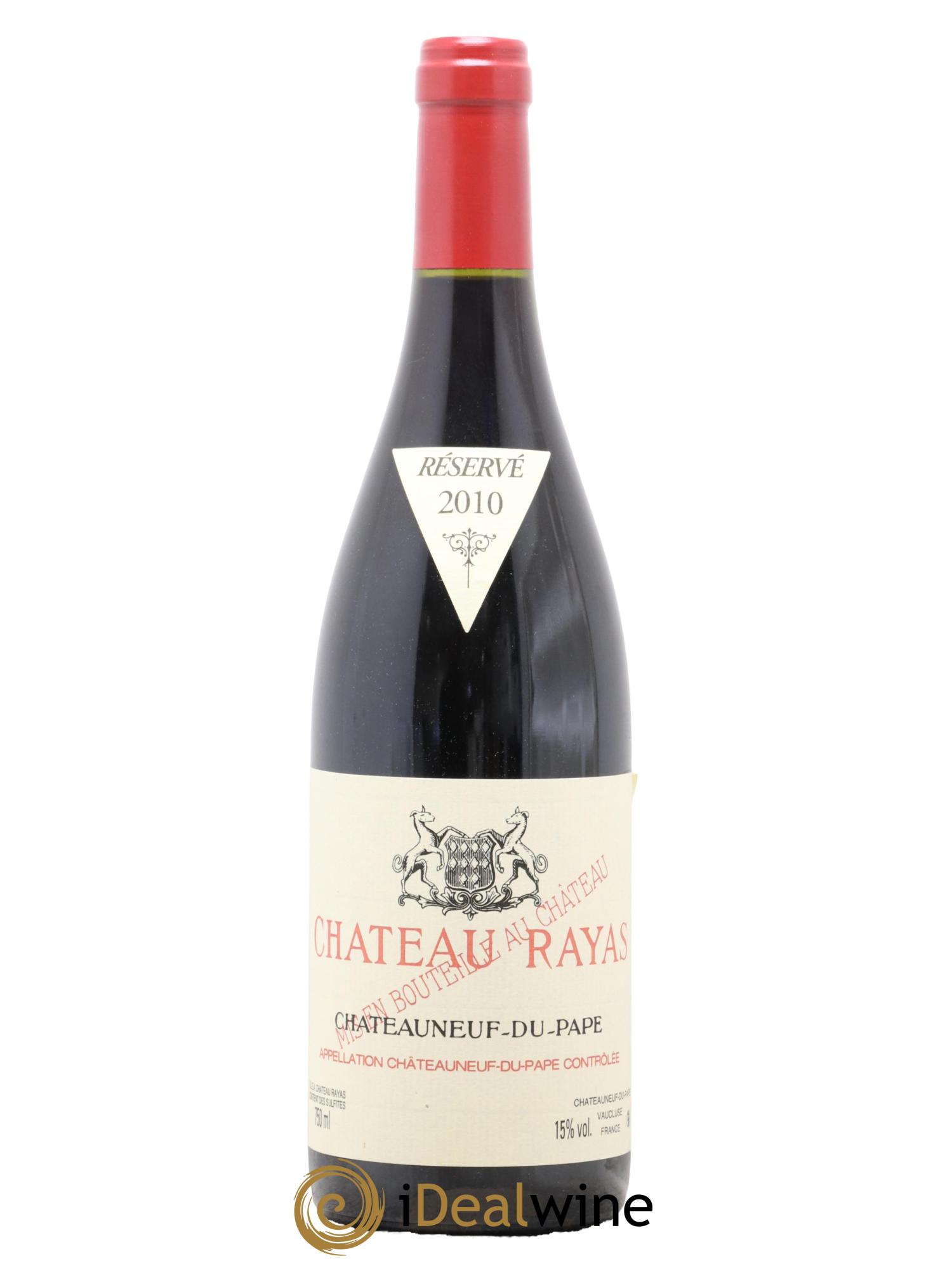 Châteauneuf-du-Pape Château Rayas Emmanuel Reynaud 2010 - Lot de 1 bouteille - 0