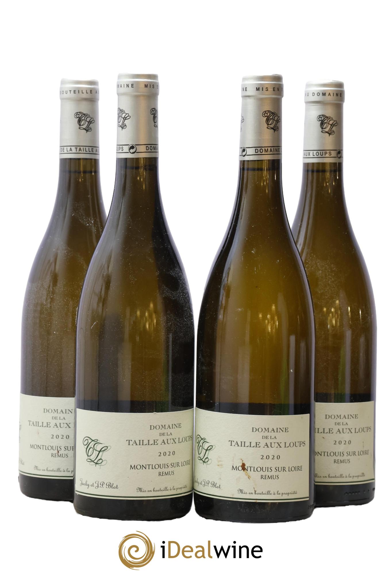 Montlouis-sur-Loire Rémus La Taille aux Loups - Jacky Blot 2020 - Lot de 4 bouteilles - 0