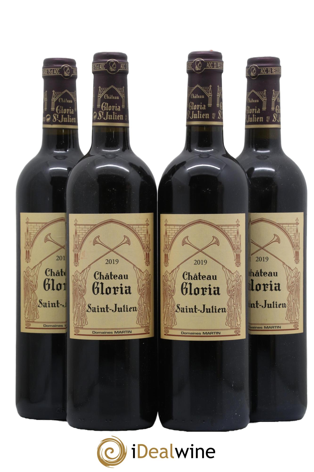 Château Gloria 2019 - Lot de 4 bouteilles - 0
