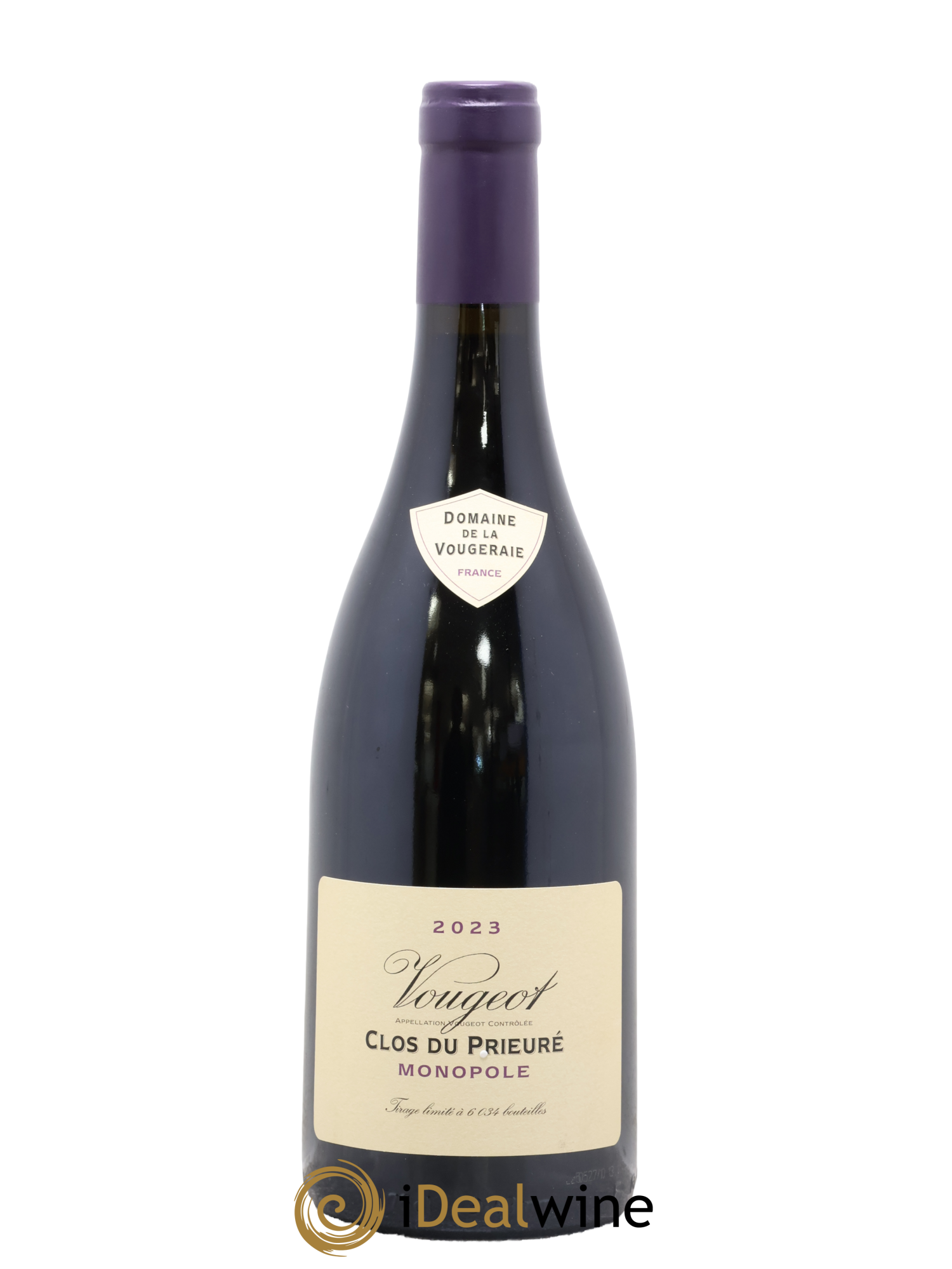Vougeot Clos du Prieuré La Vougeraie 2023 - Lot de 1 bouteille - 0