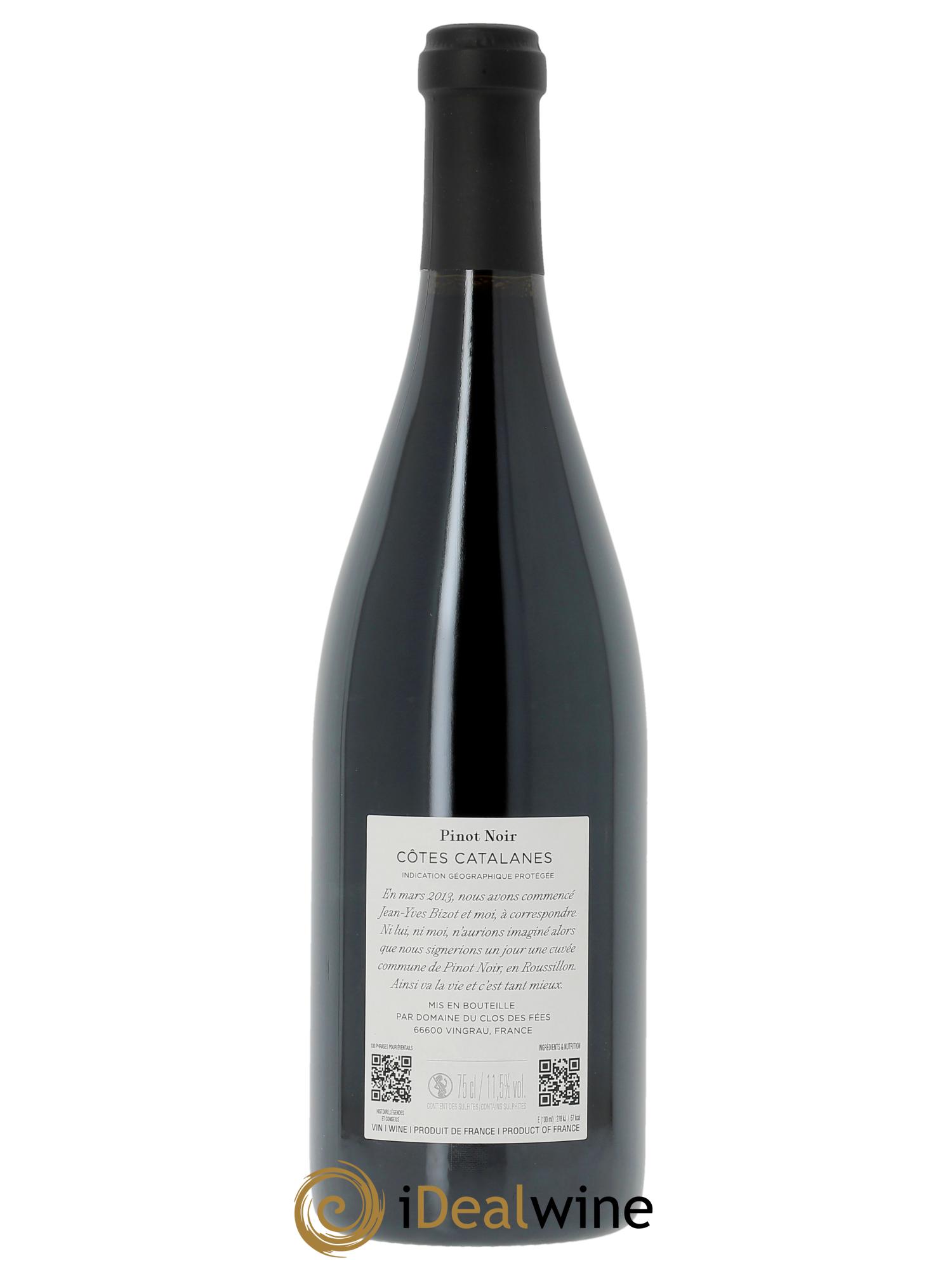 Côtes Catalanes Clos des Fées 100 Phrases pour éventails Hervé Bizeul  2024 - Lotto di 1 bottiglia - 2