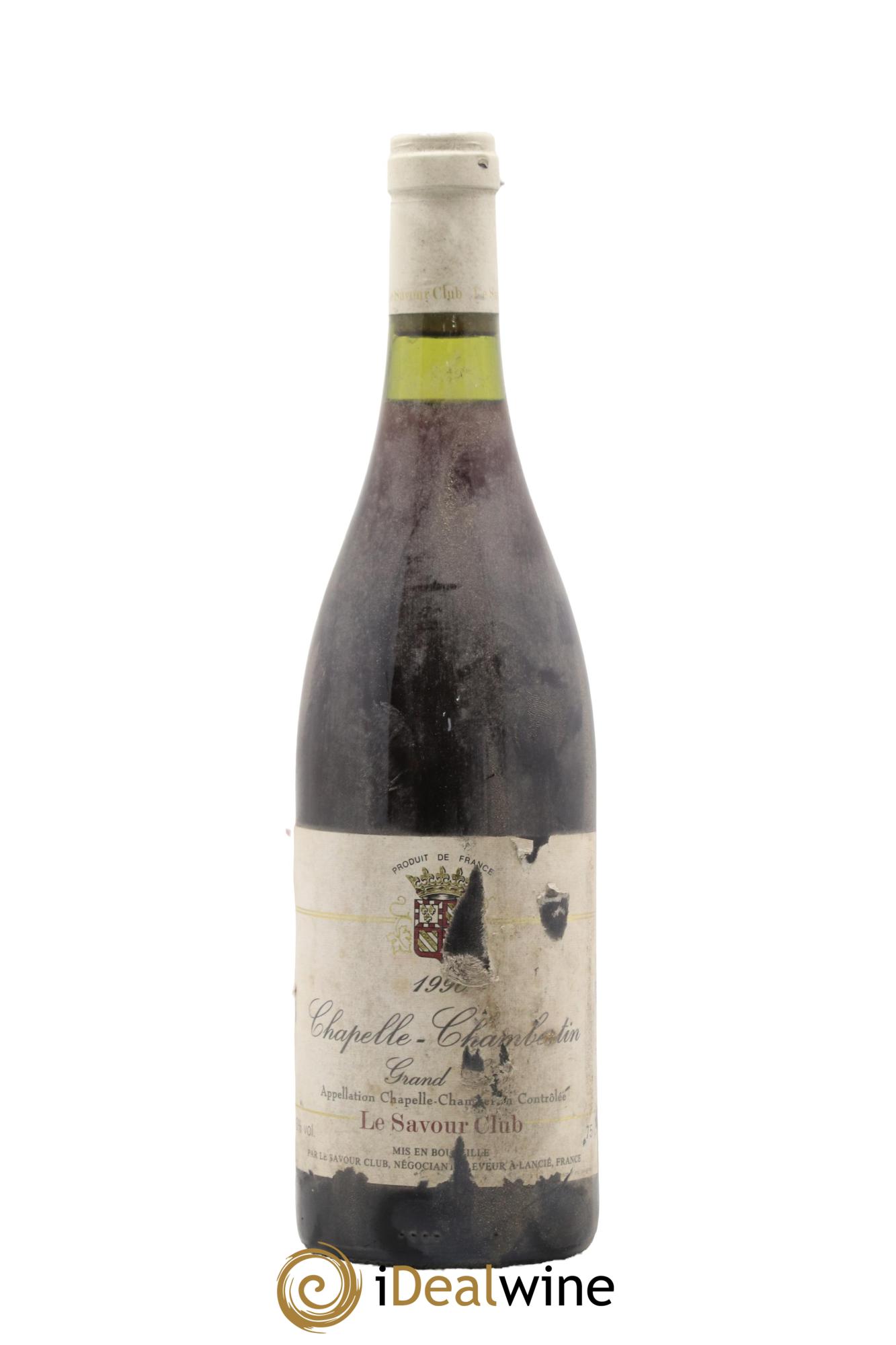 Chapelle-Chambertin Grand Cru Savour Club 1990 - Lot de 1 bouteille - 0