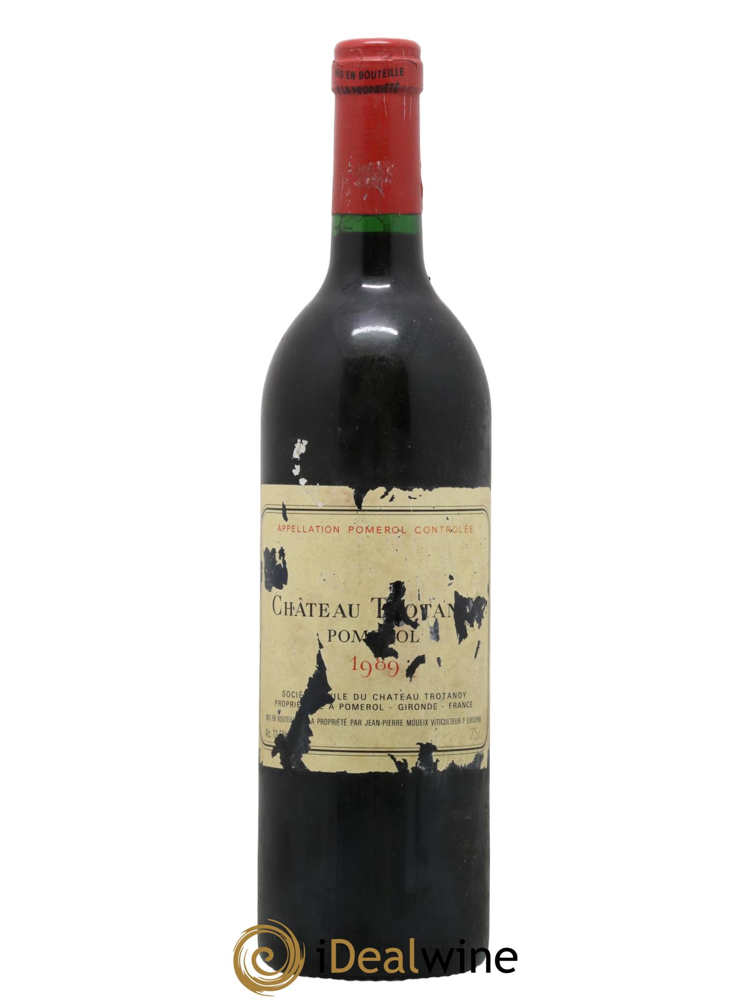 Château Trotanoy 1989 - Lot de 1 bouteille - 0