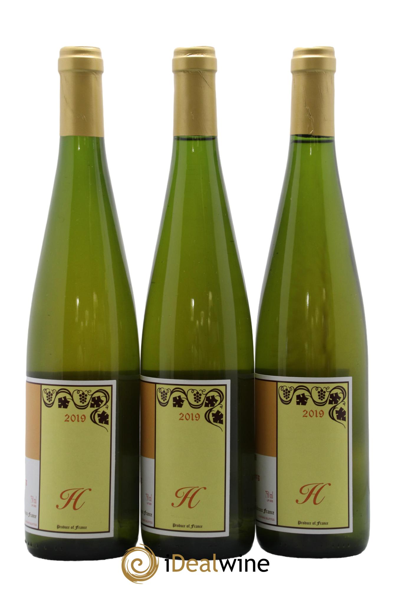 Riesling Grand Cru Pfersigberg Cuvée "H" Gérard Schueller 2019 - Lot de 3 bouteilles - 1