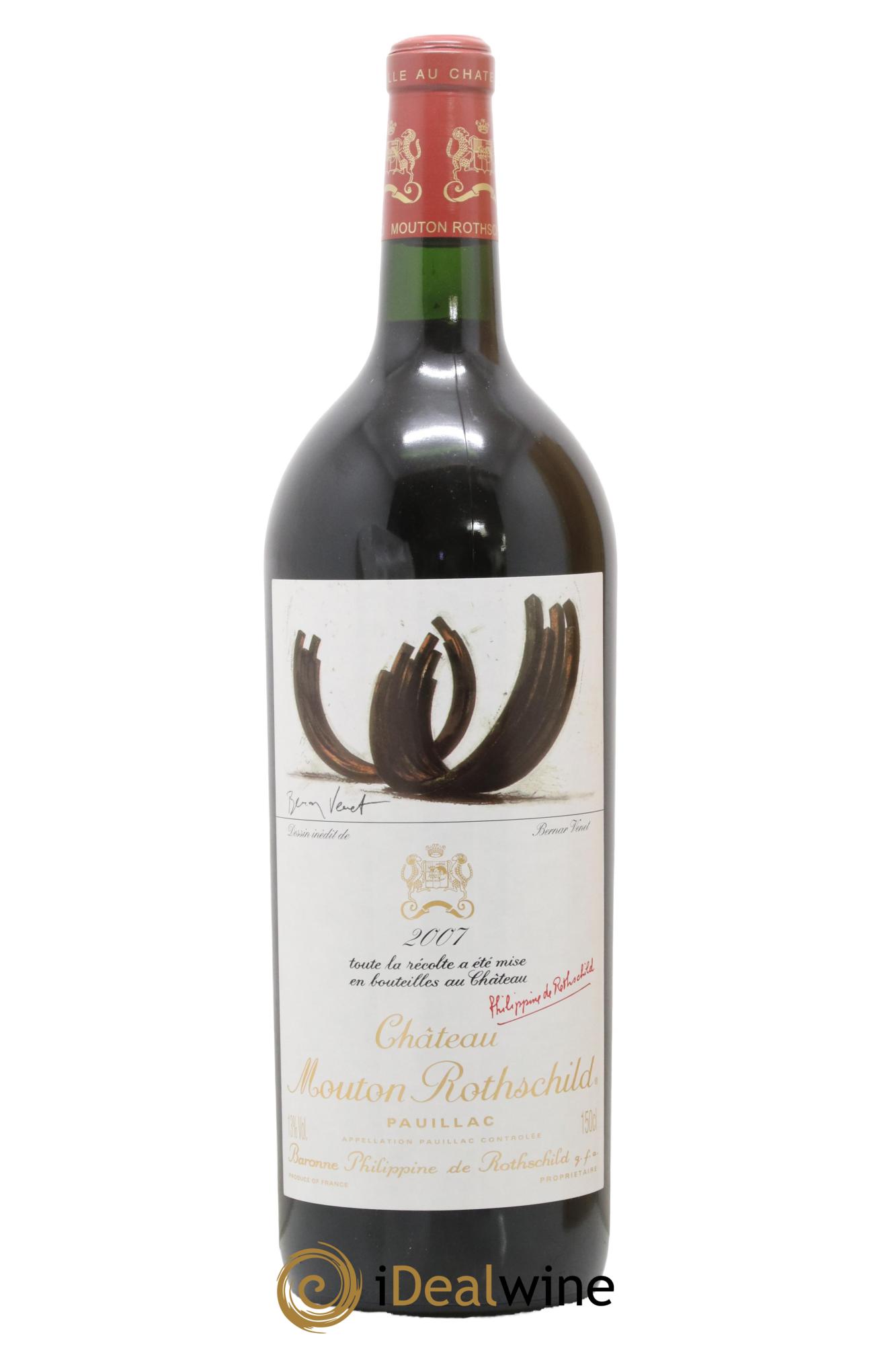Château Mouton Rothschild 1er Grand Cru Classé 2007 - Lot of 1 magnum - 1
