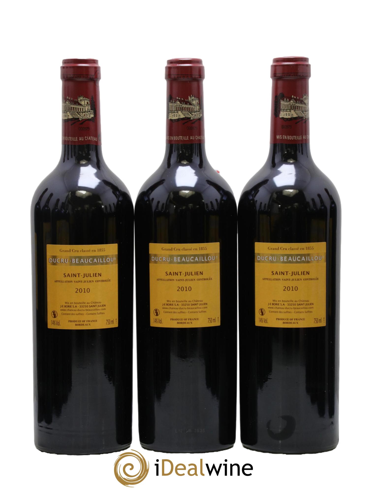 Château Ducru Beaucaillou 2ème Grand Cru Classé 2010 - Lotto di 12 bottiglie - 2