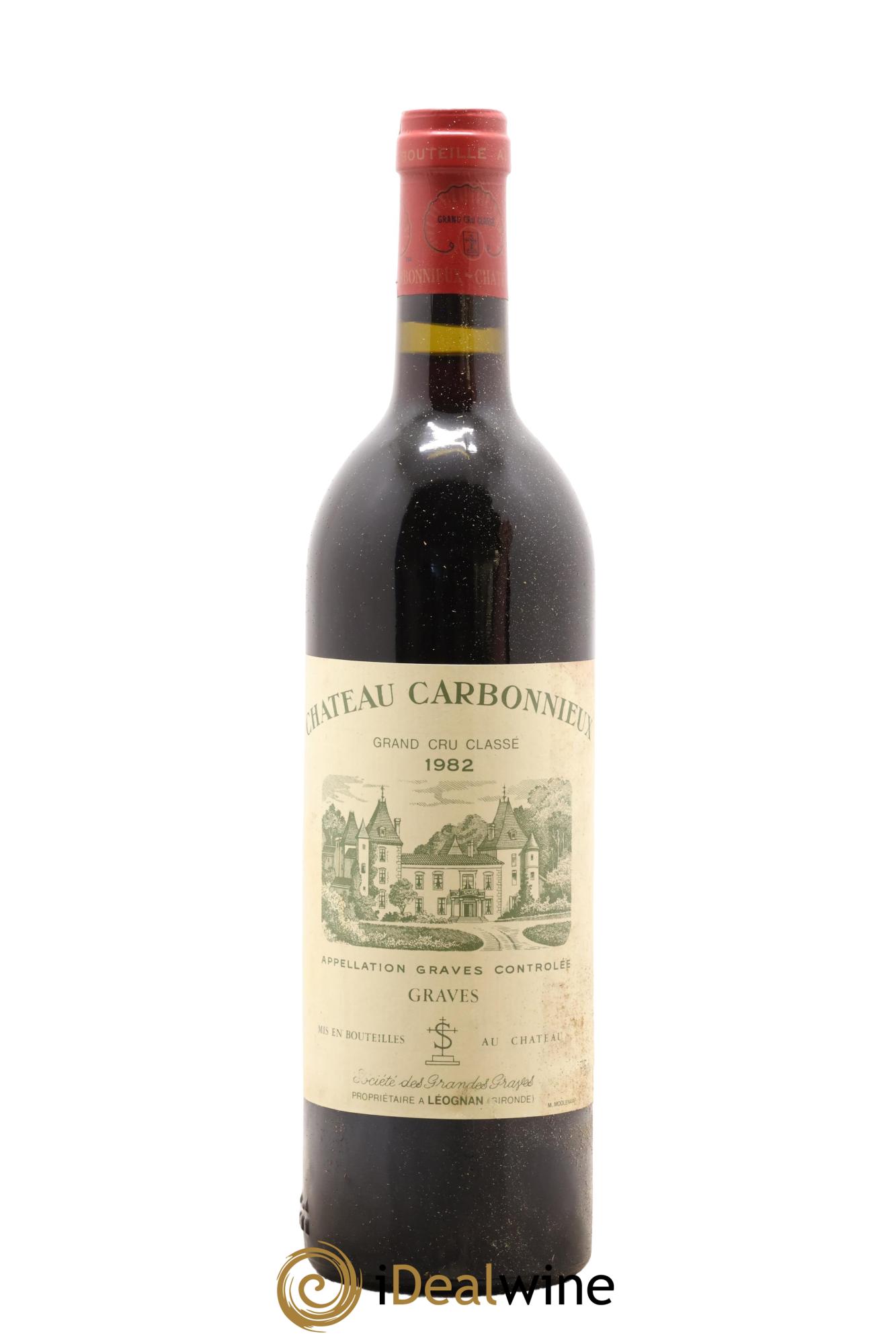 Château Carbonnieux Cru Classé de Graves 1982 - Lot de 1 bouteille - 0